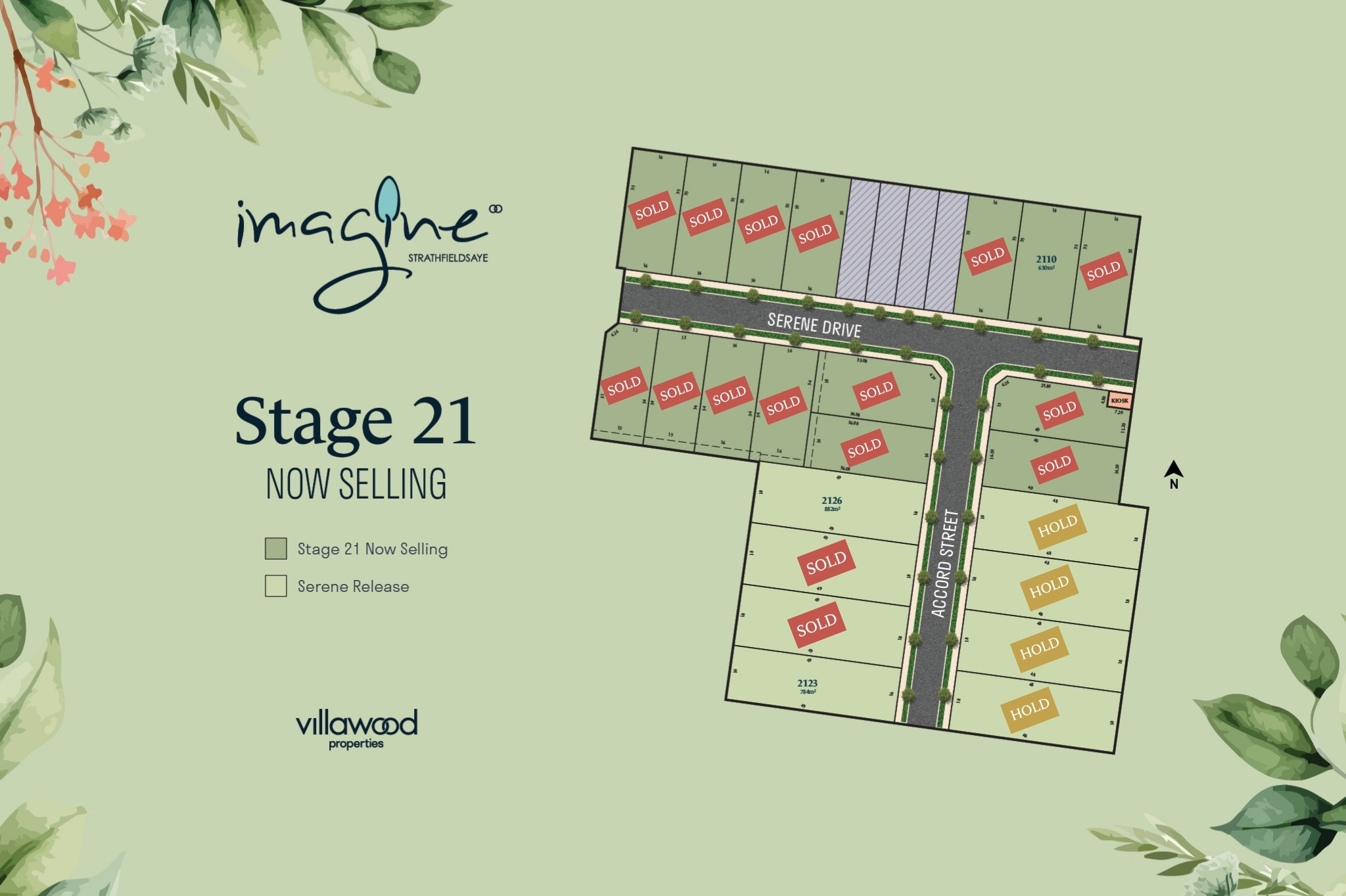 Imagine Estate - Strathfieldsaye Release Map