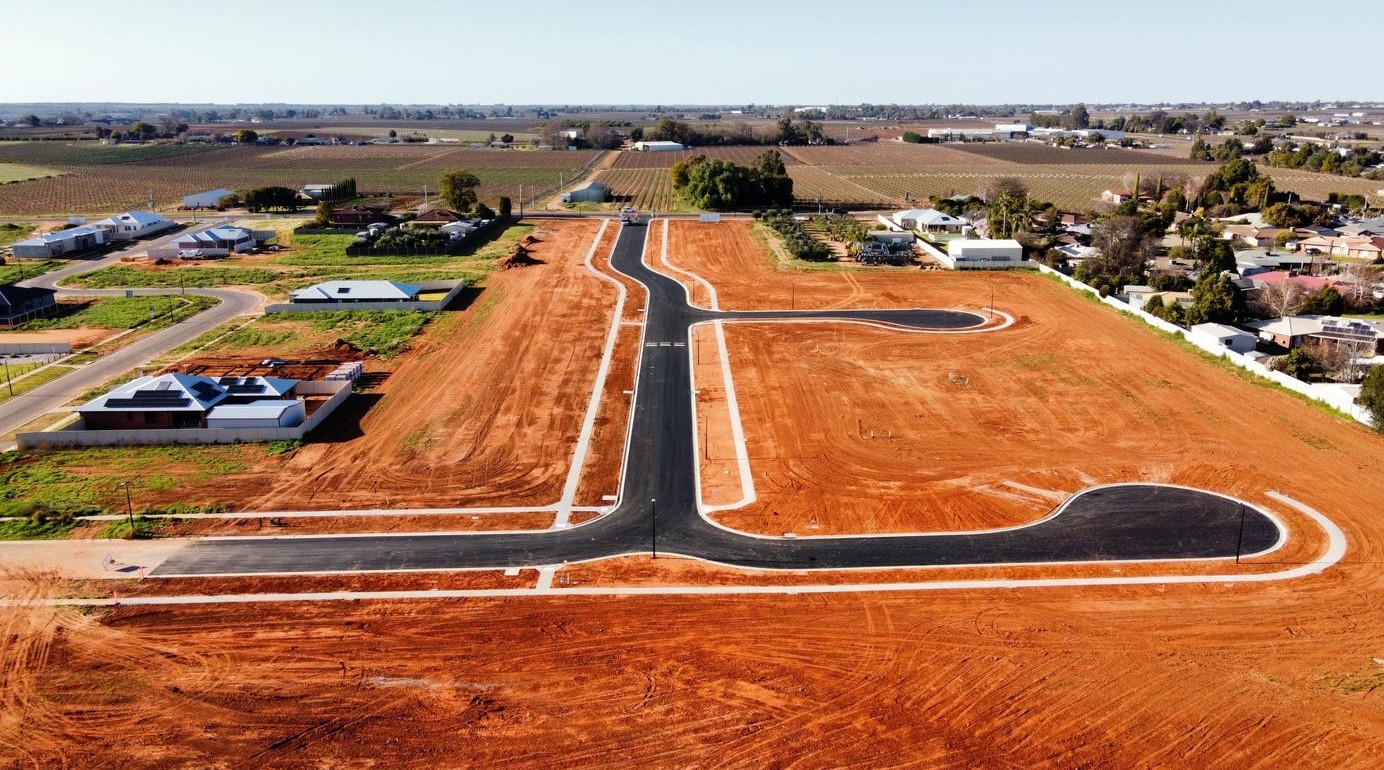 Irymple Park Estate - Irymple Aerial