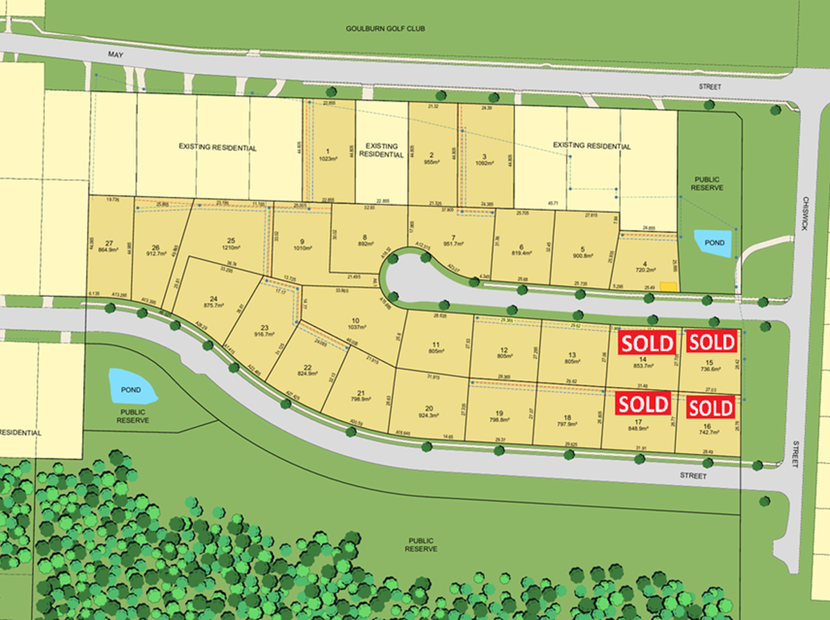 Isabelle Estate - Goulburn  Masterplan