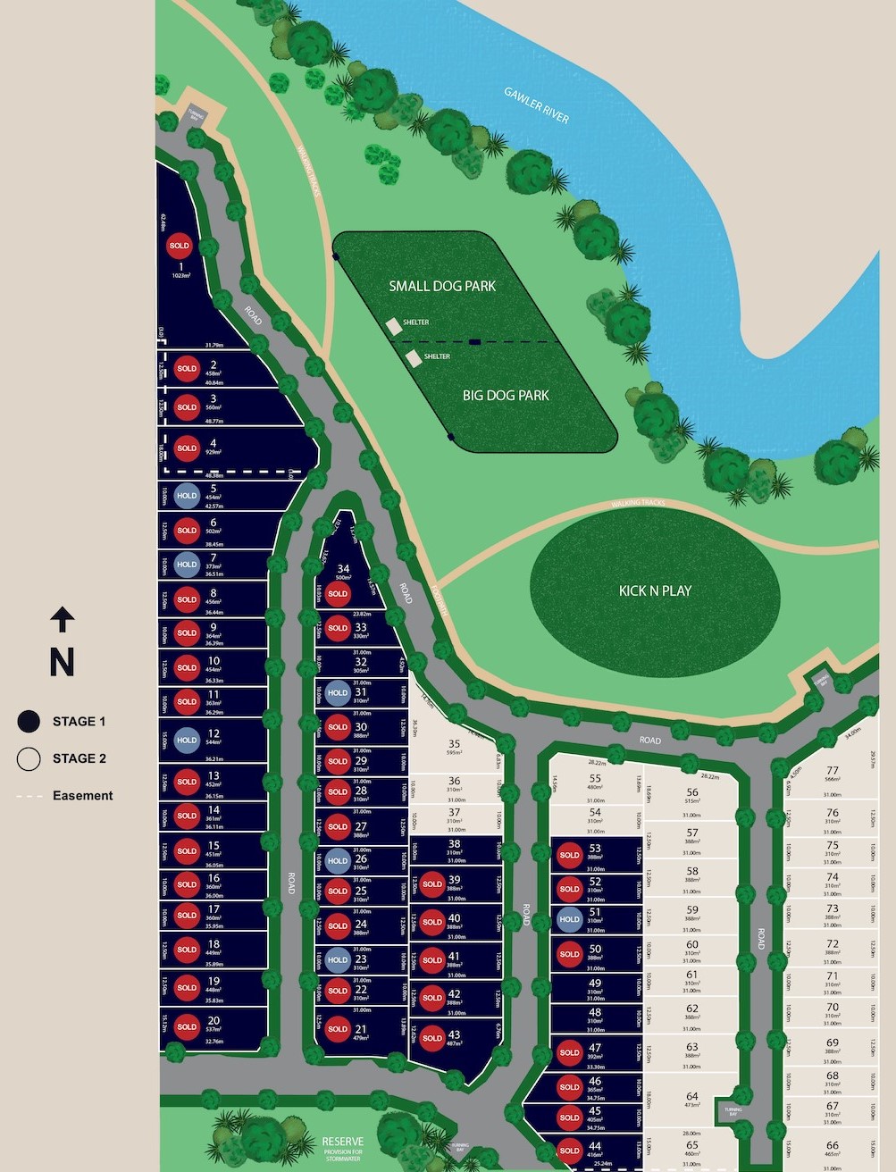 Jenkins Creek Estate - Angle Vale Masterplan
