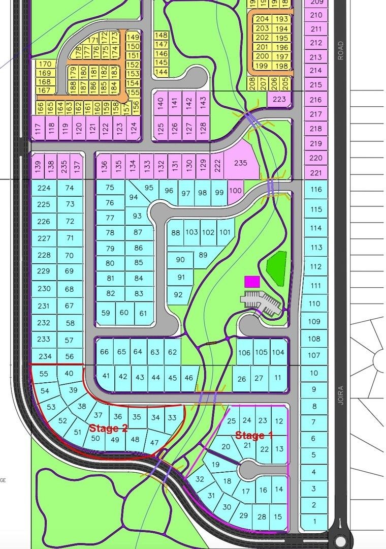 Jewels on Joira Estate - Dubbo Masterplan