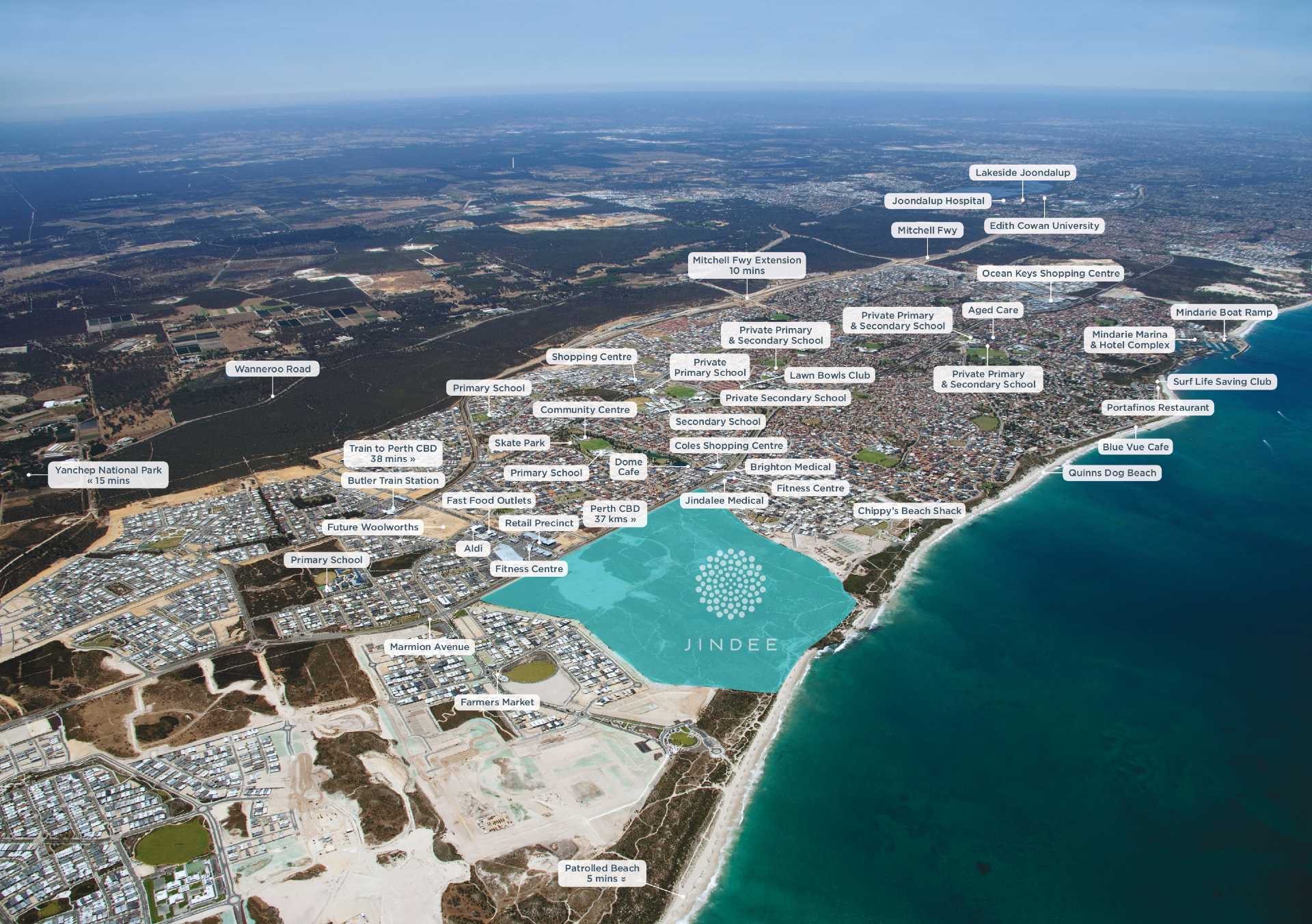 Jindee Estate - Jindalee Aerial
