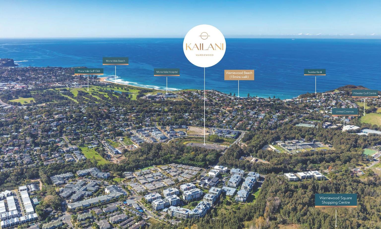 Kailani Estate - Warriewood Aerial 1
