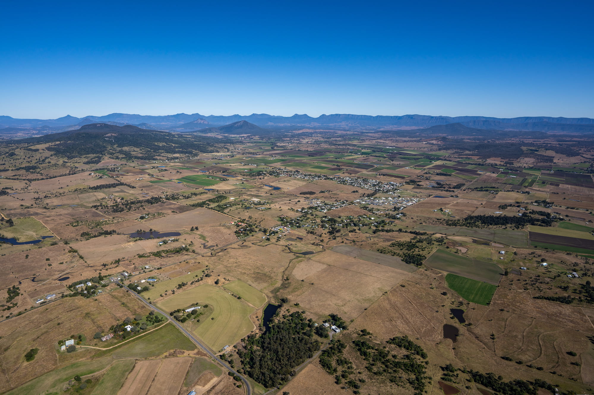Kalbar Pastures Estate - Kalbar Aerial