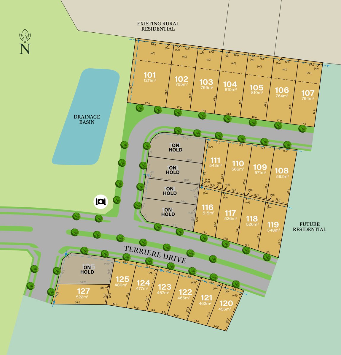 Kaludah Estate - Lochinvar  Release Map