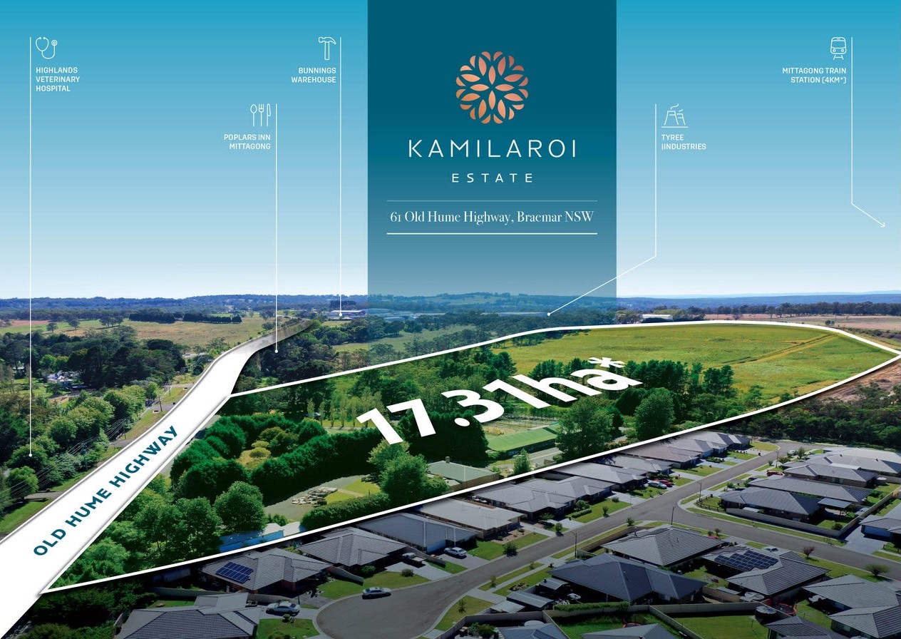 Kamilaroi Estate - Braemar Aerial