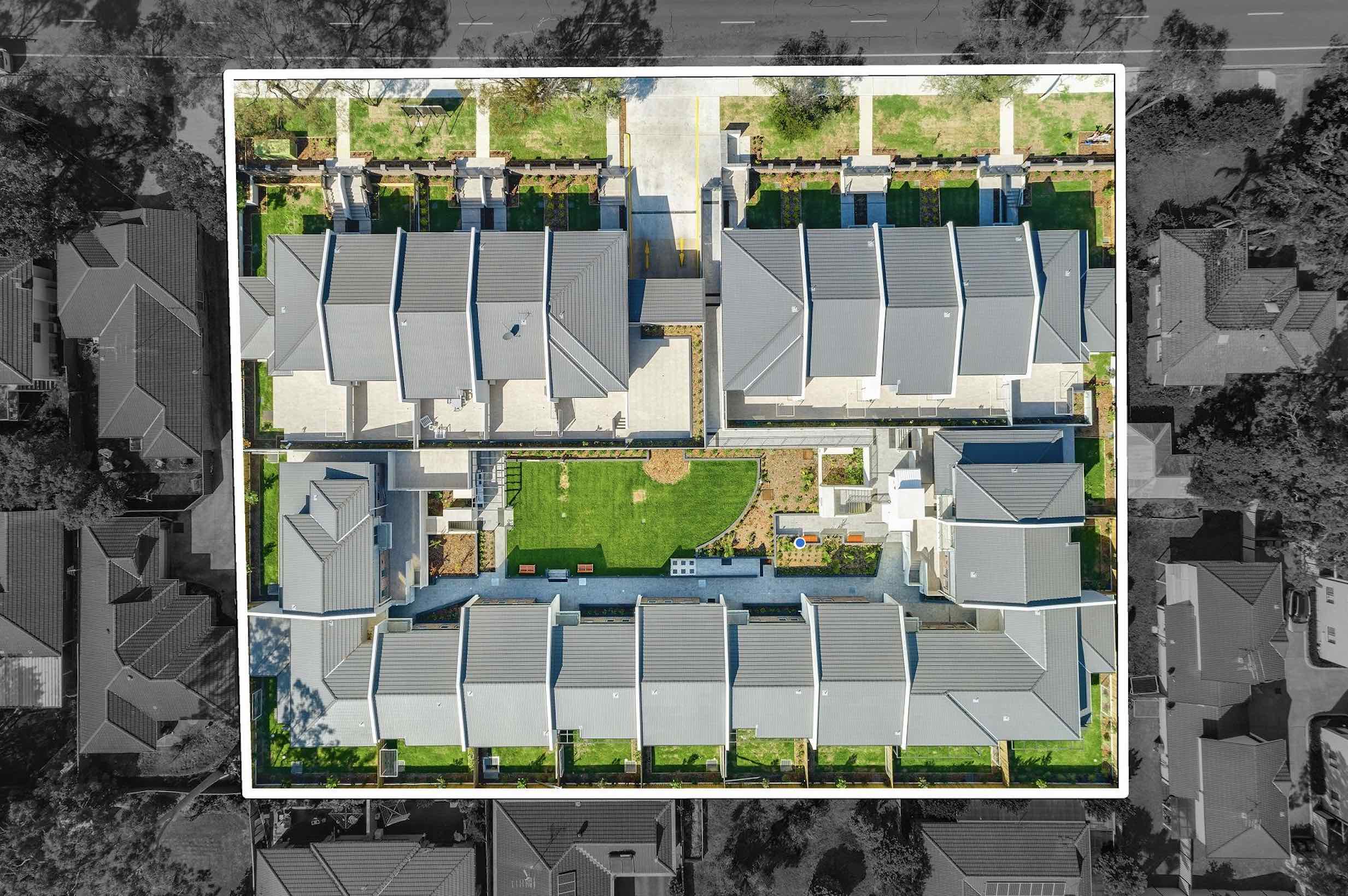 Kaylina Gardens Estate - Castle Hill Aerial 2
