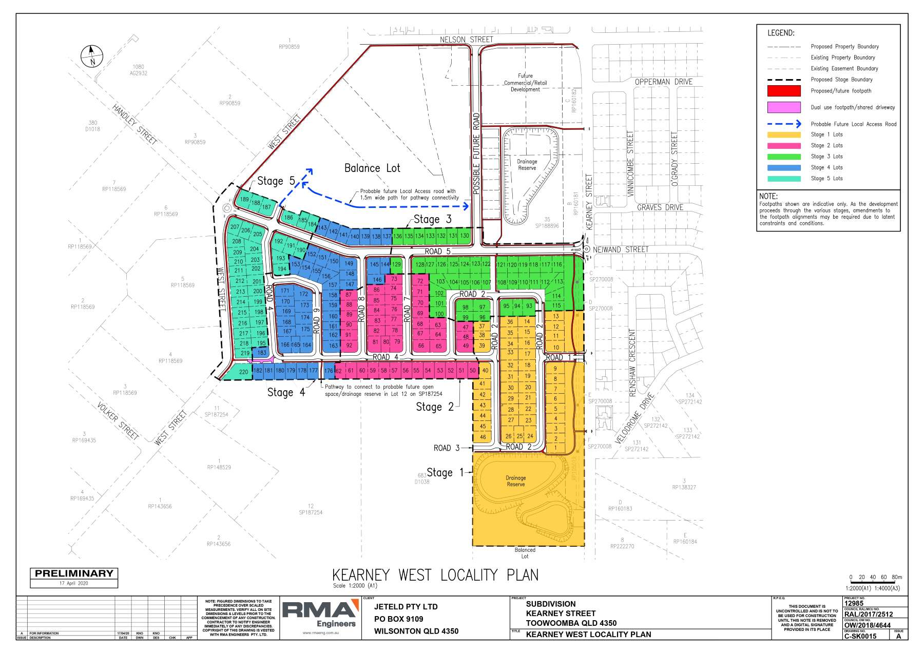 Kearney West Estate - Kearneys Spring Masterplan