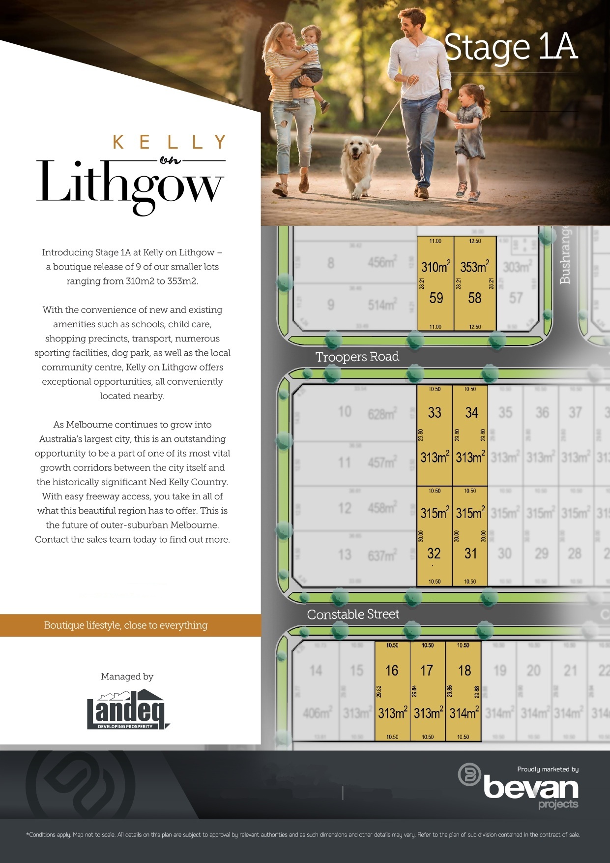 Kelly on Lithgow Estate - Beveridg Release Map