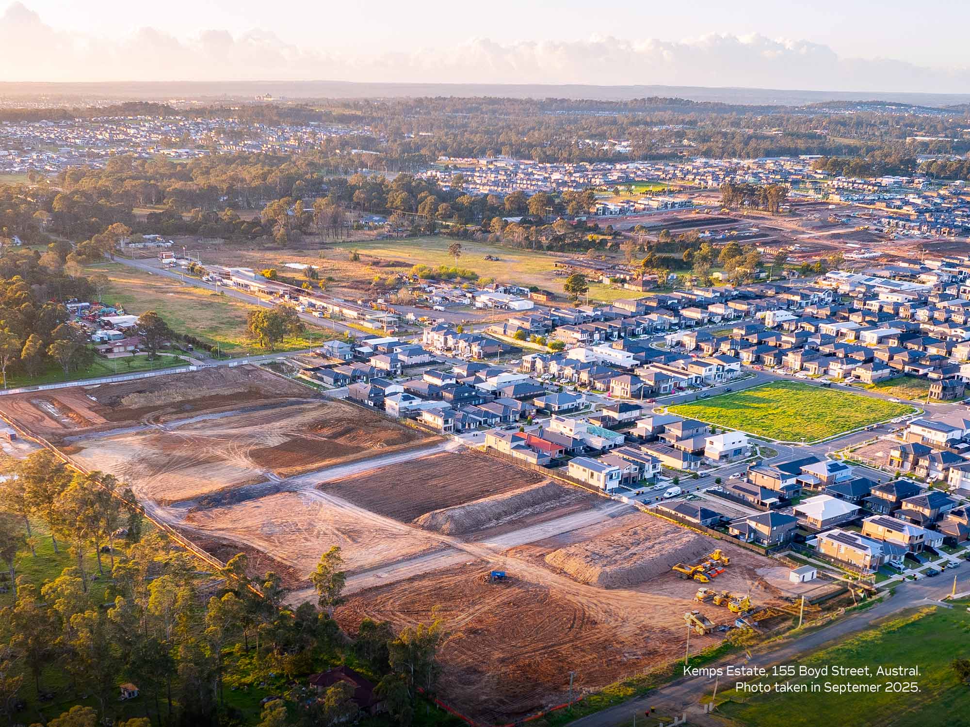 Kemps Estate - Austral Aerial