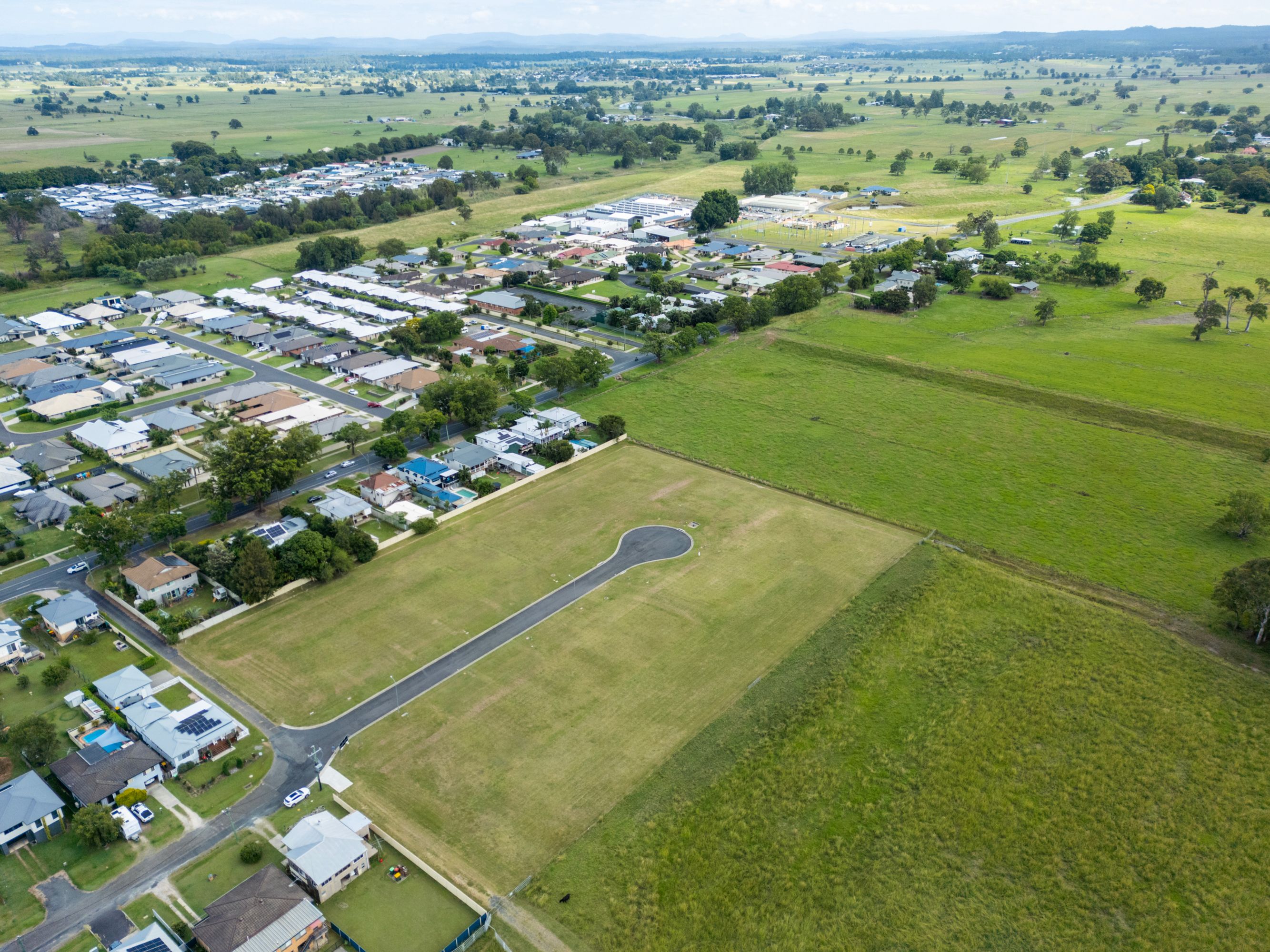 Kensei Close Estate - Grafton Aerial