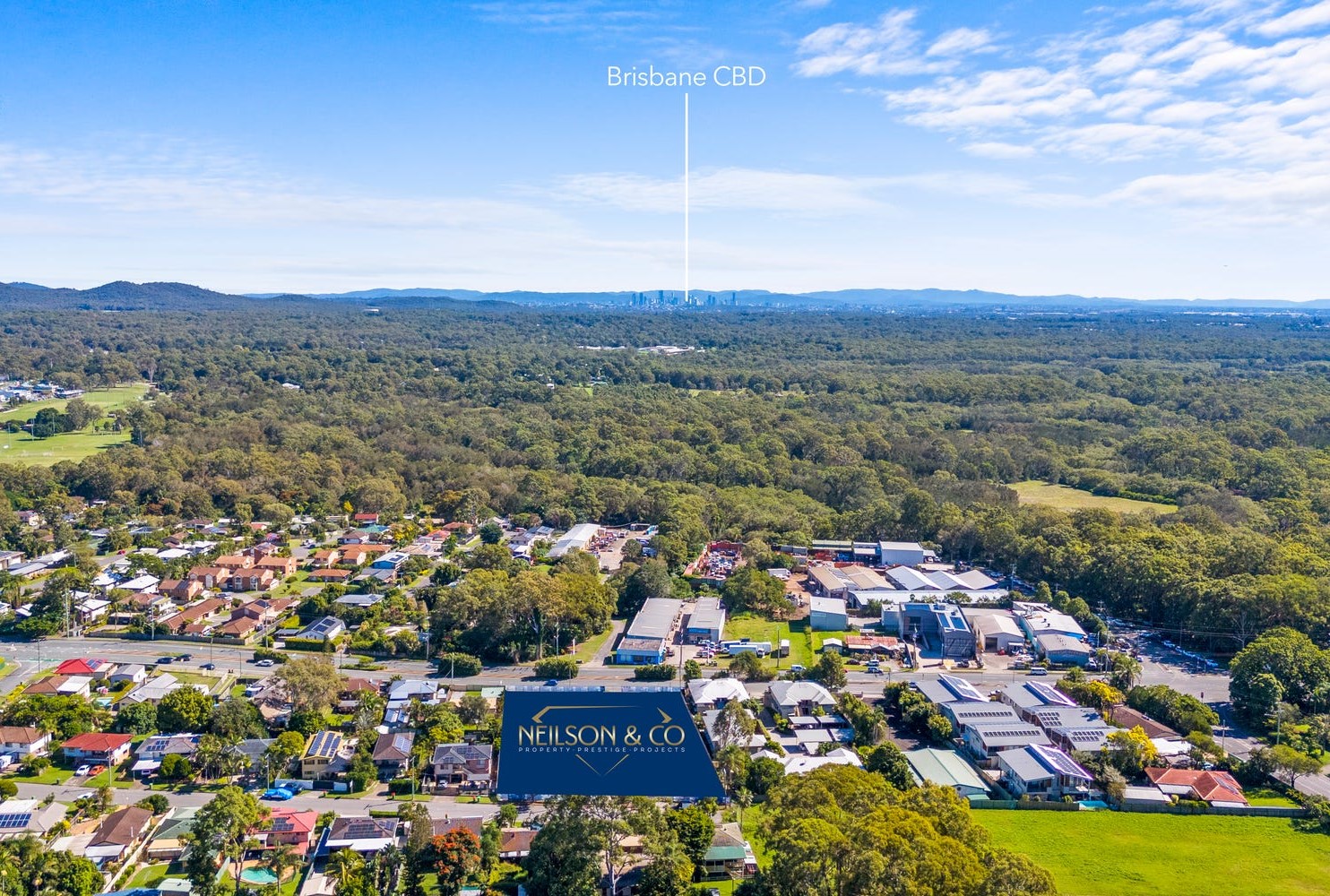 Kensington Terraces - Capalaba Aerial