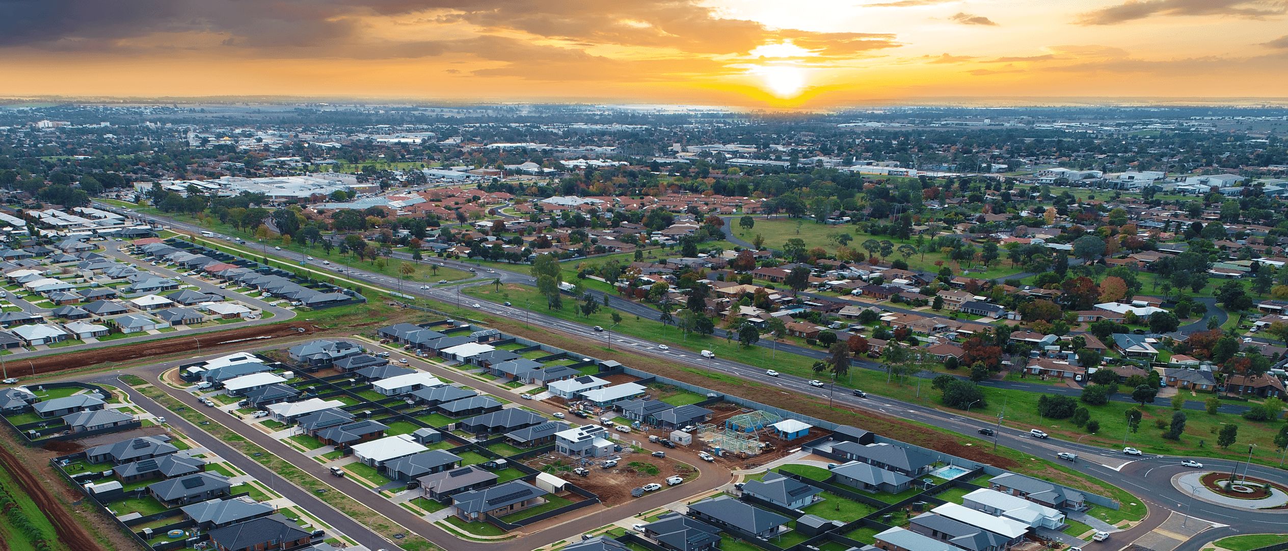 Keswick Estate - Dubbo Aerial