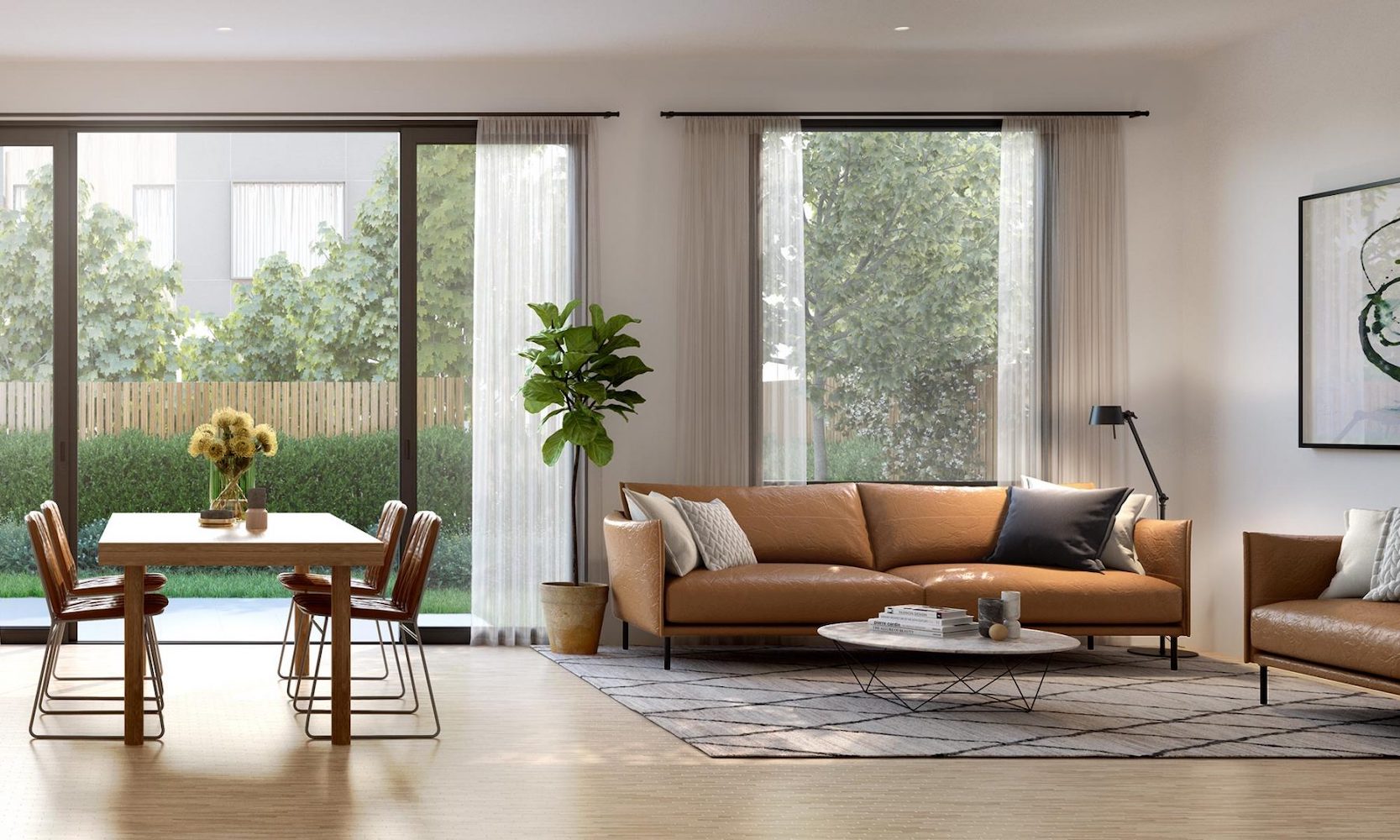 Keysborough Townhouses - Keysborough Living render