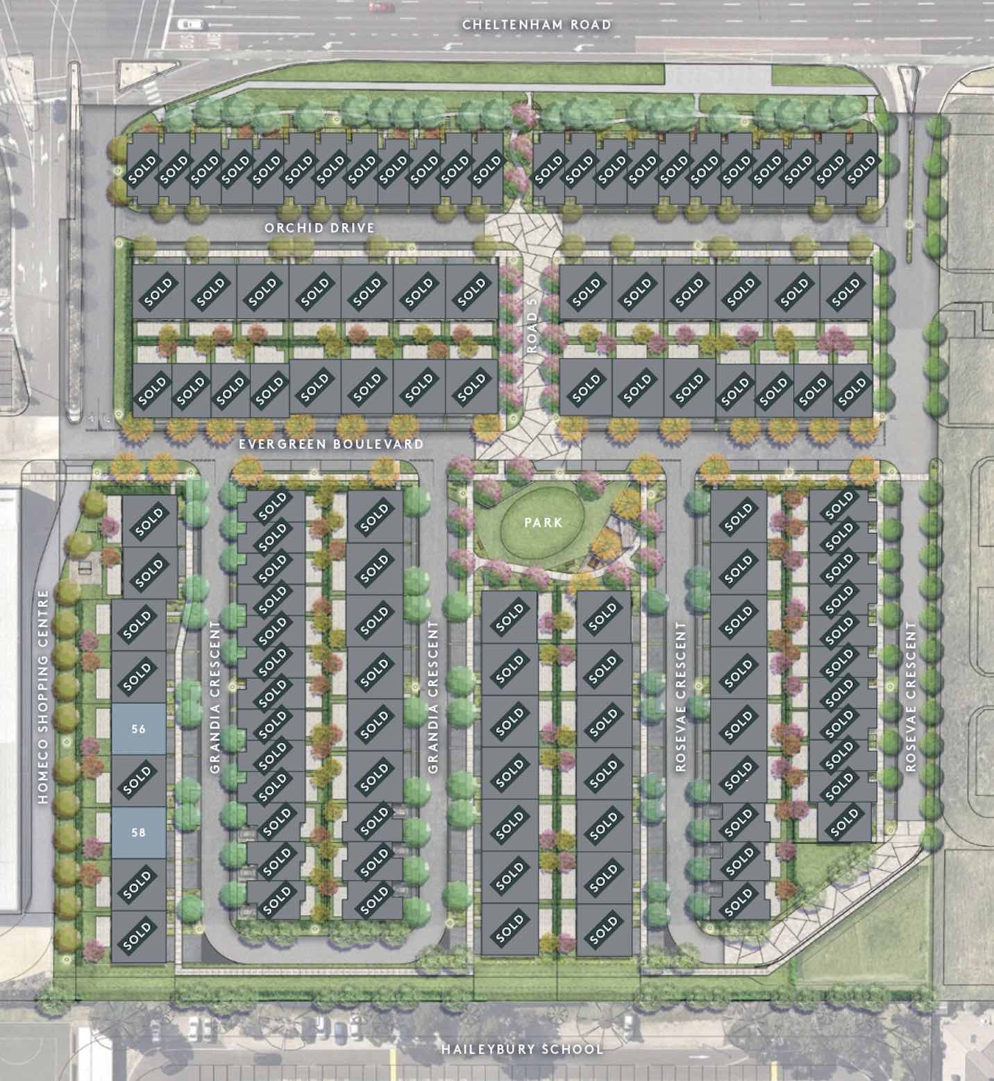 Keysborough Townhouses - Keysborough Masterplan