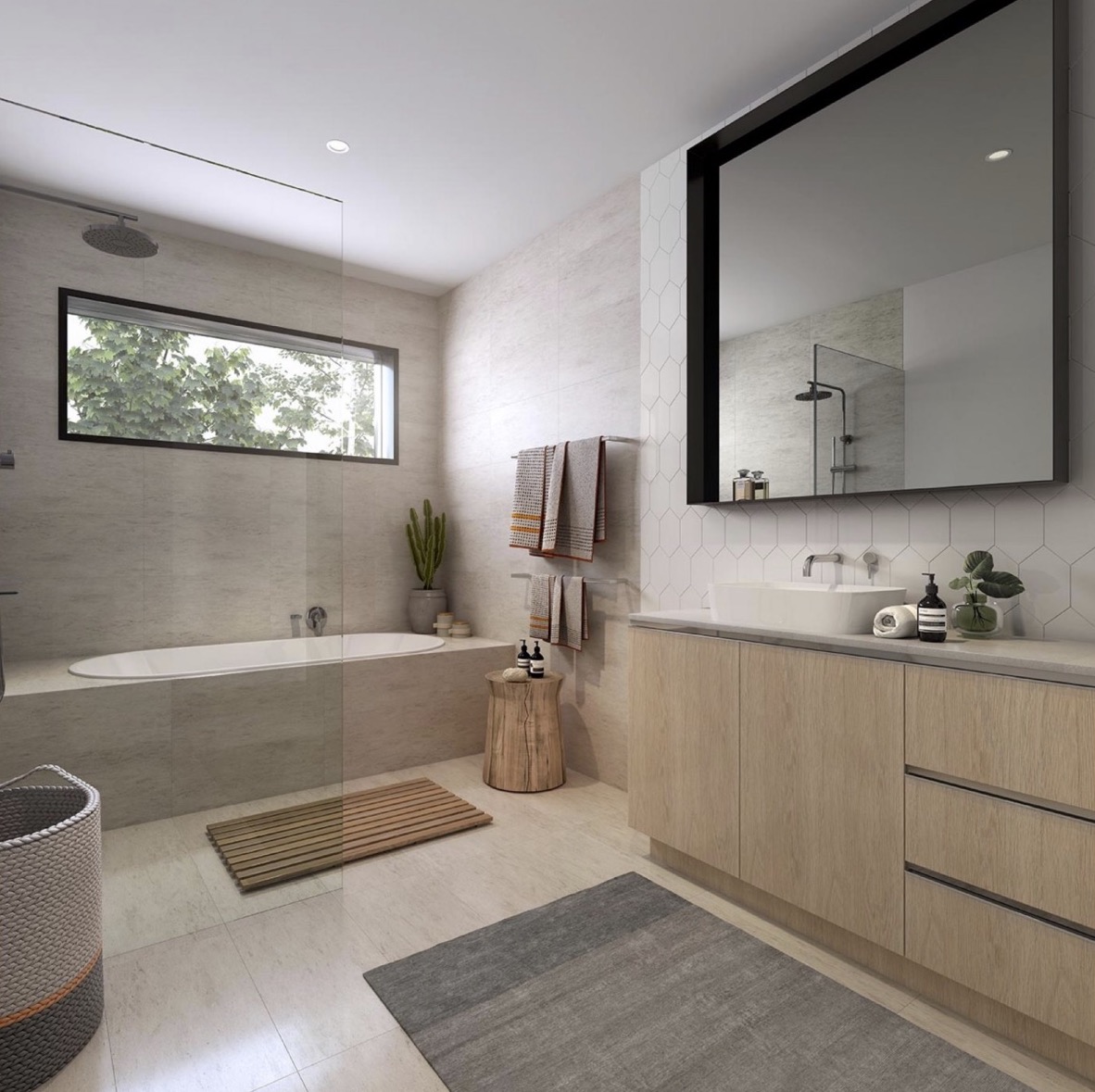 Keysborough Townhouses - Keysborough render-bathroom2