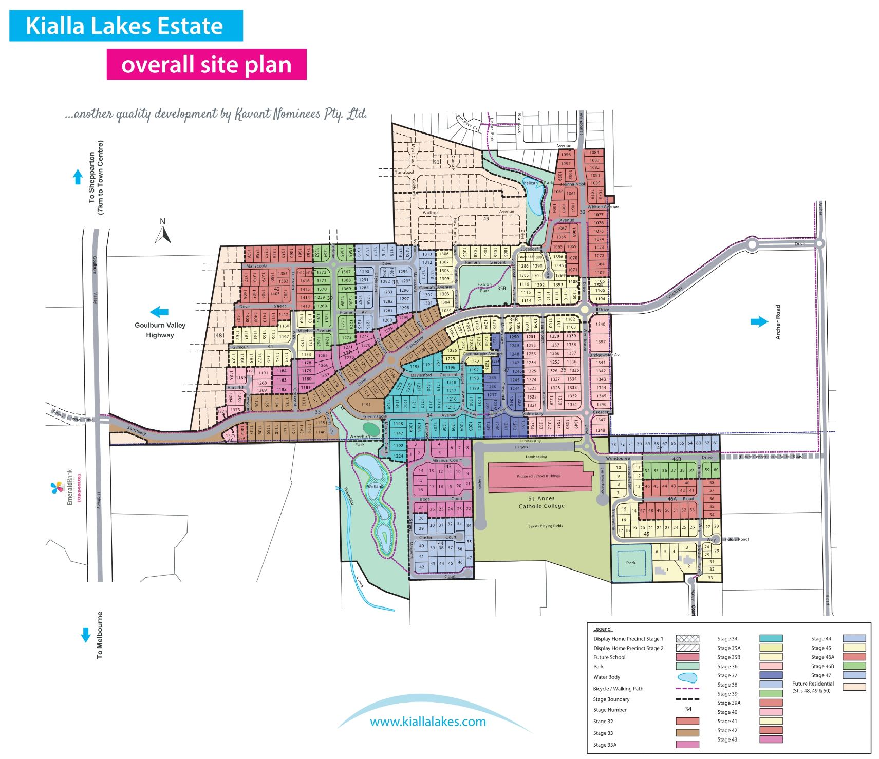 Kialla Lakes Estate - Kialla