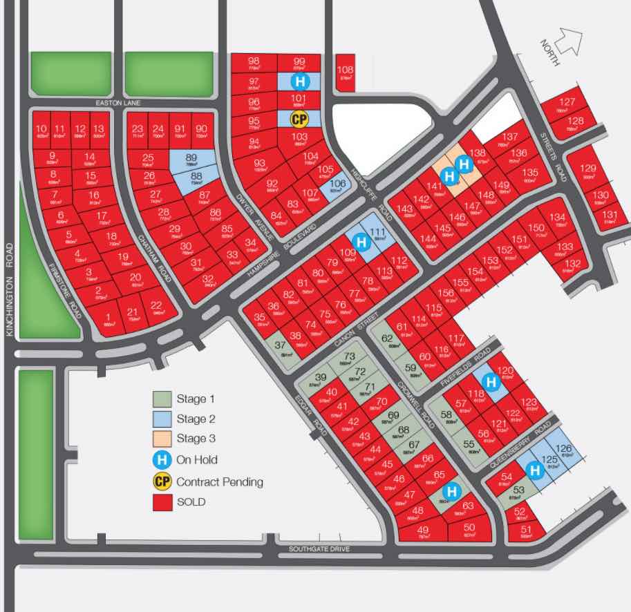 Kinchington Estate - Leneva Stage 3 masterplan