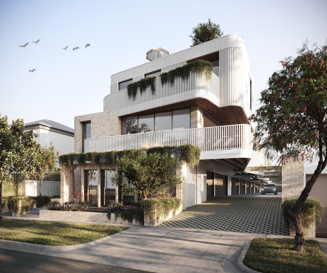 Kindred Townhomes - Mento Render