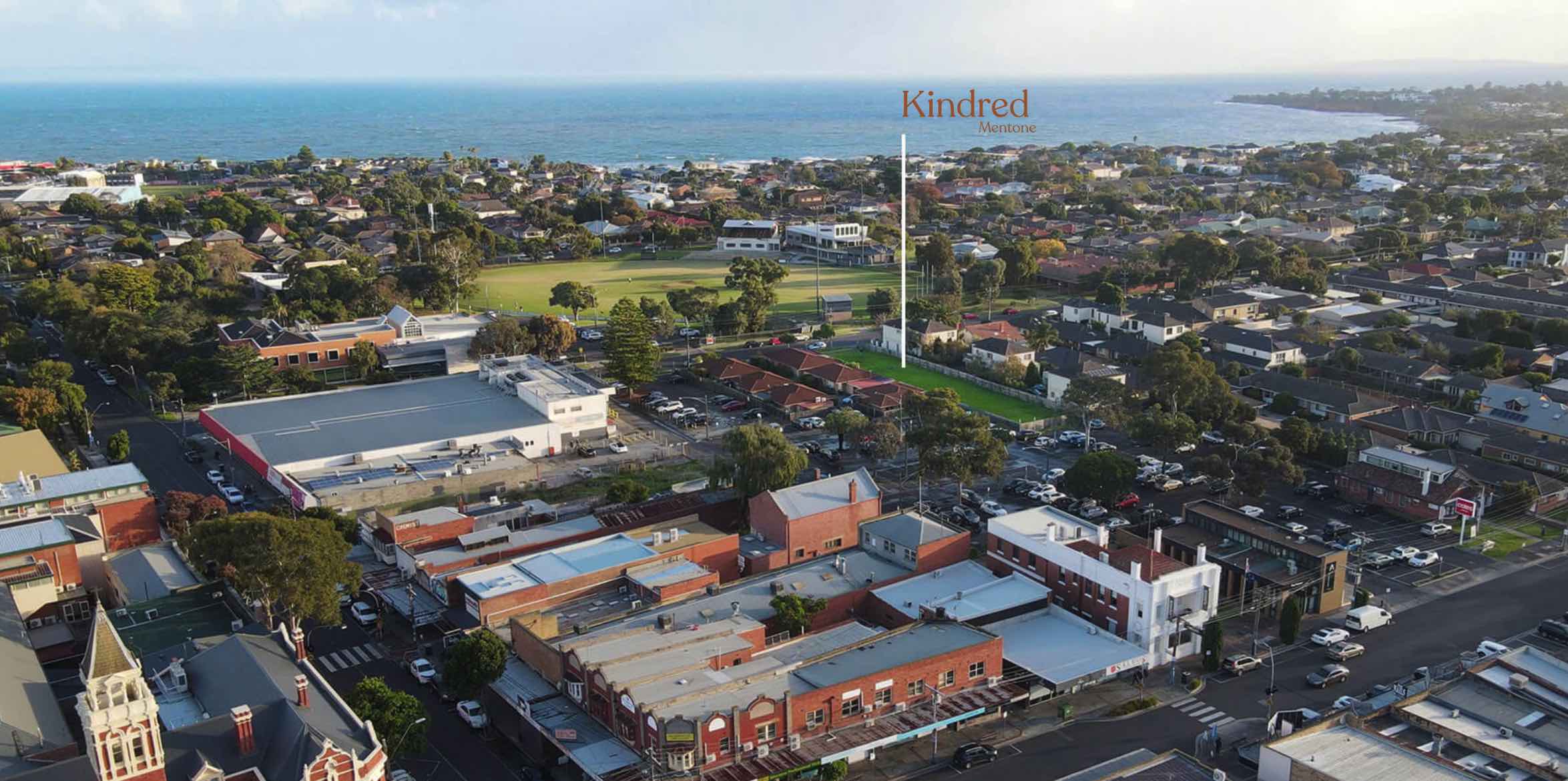 Kindred Townhomes - Menton Aerial