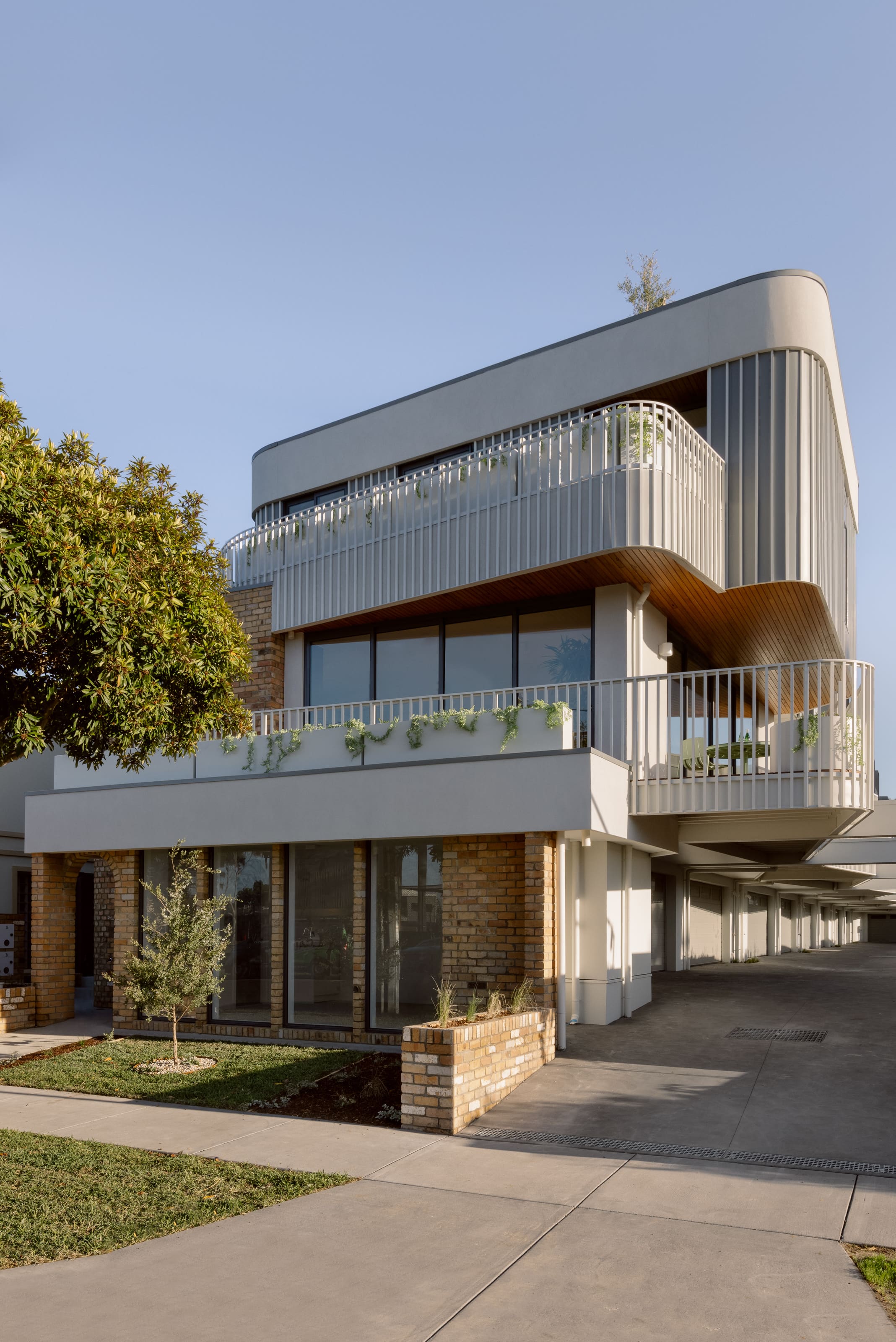 Kindred Townhomes - Mentone Façade