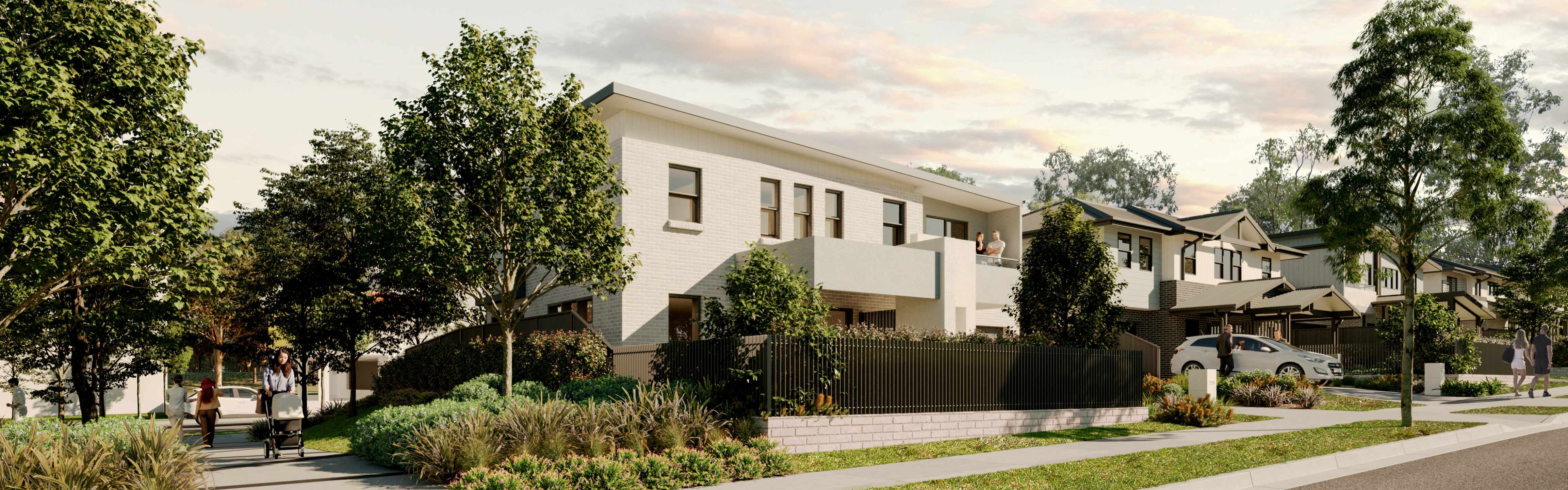 Kings Central Estate - Werrington Render