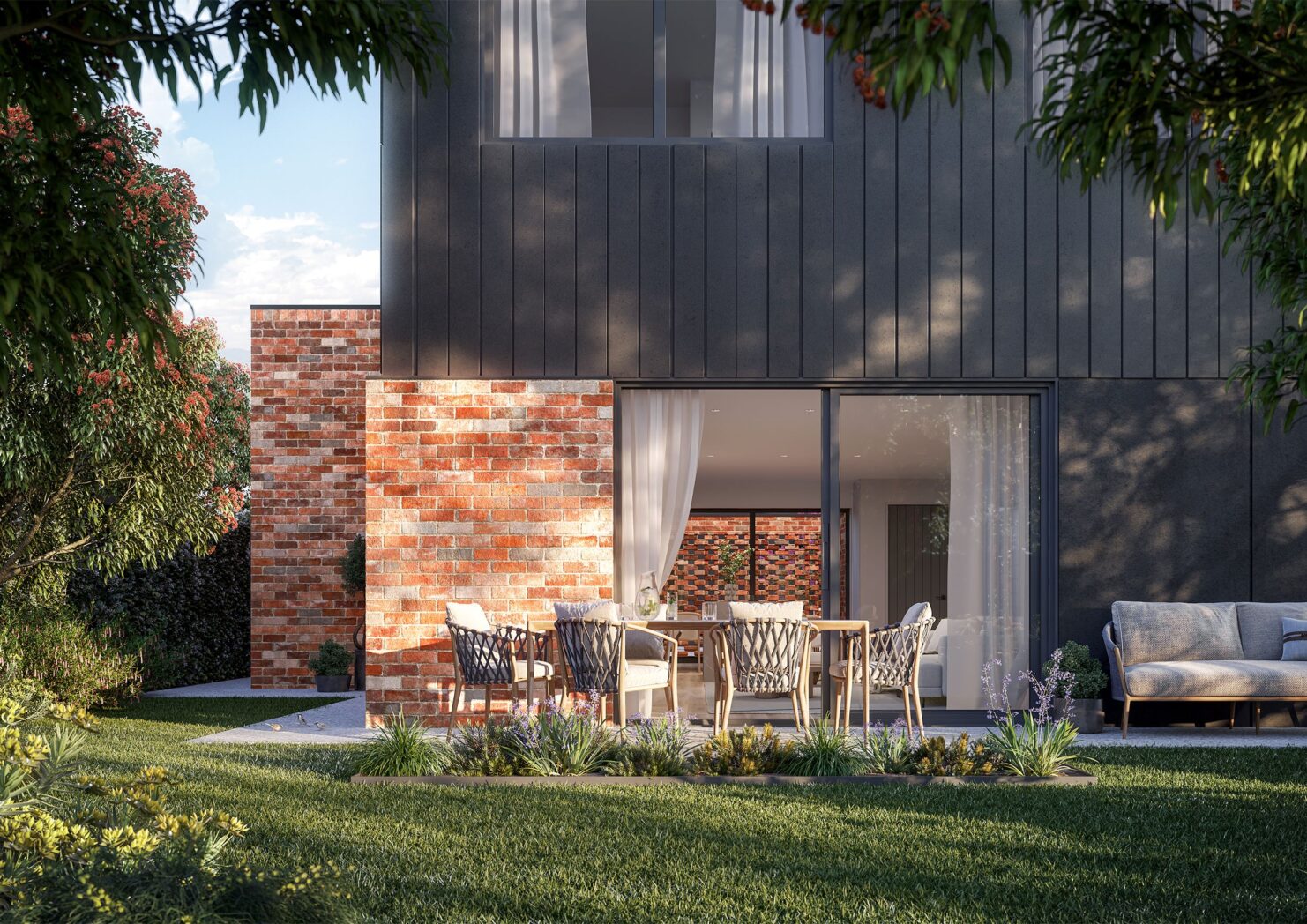 Kings Lane Townhomes - South Kingsvi External