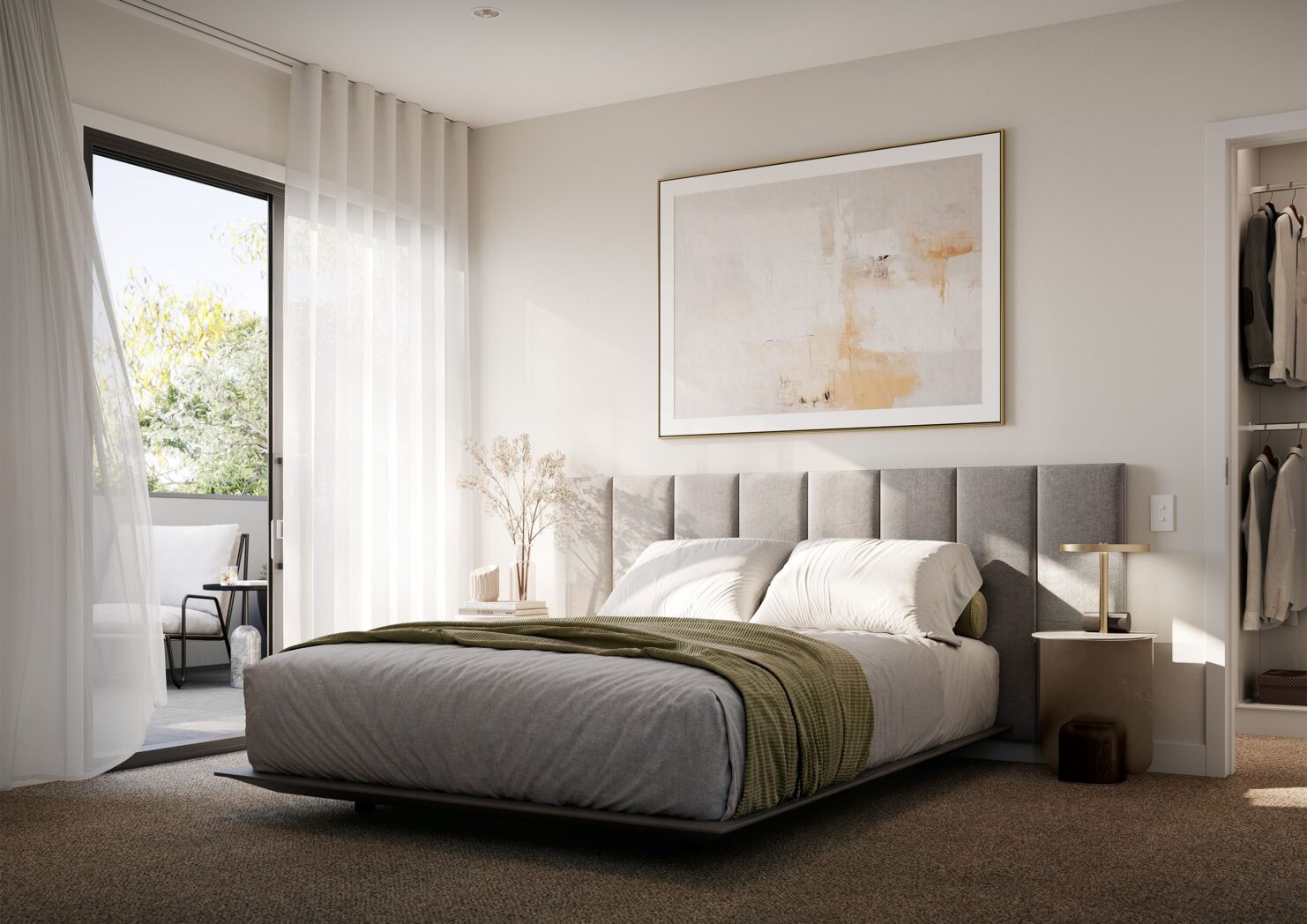 Kings Lane Townhomes - South Kingsvill Bedroom