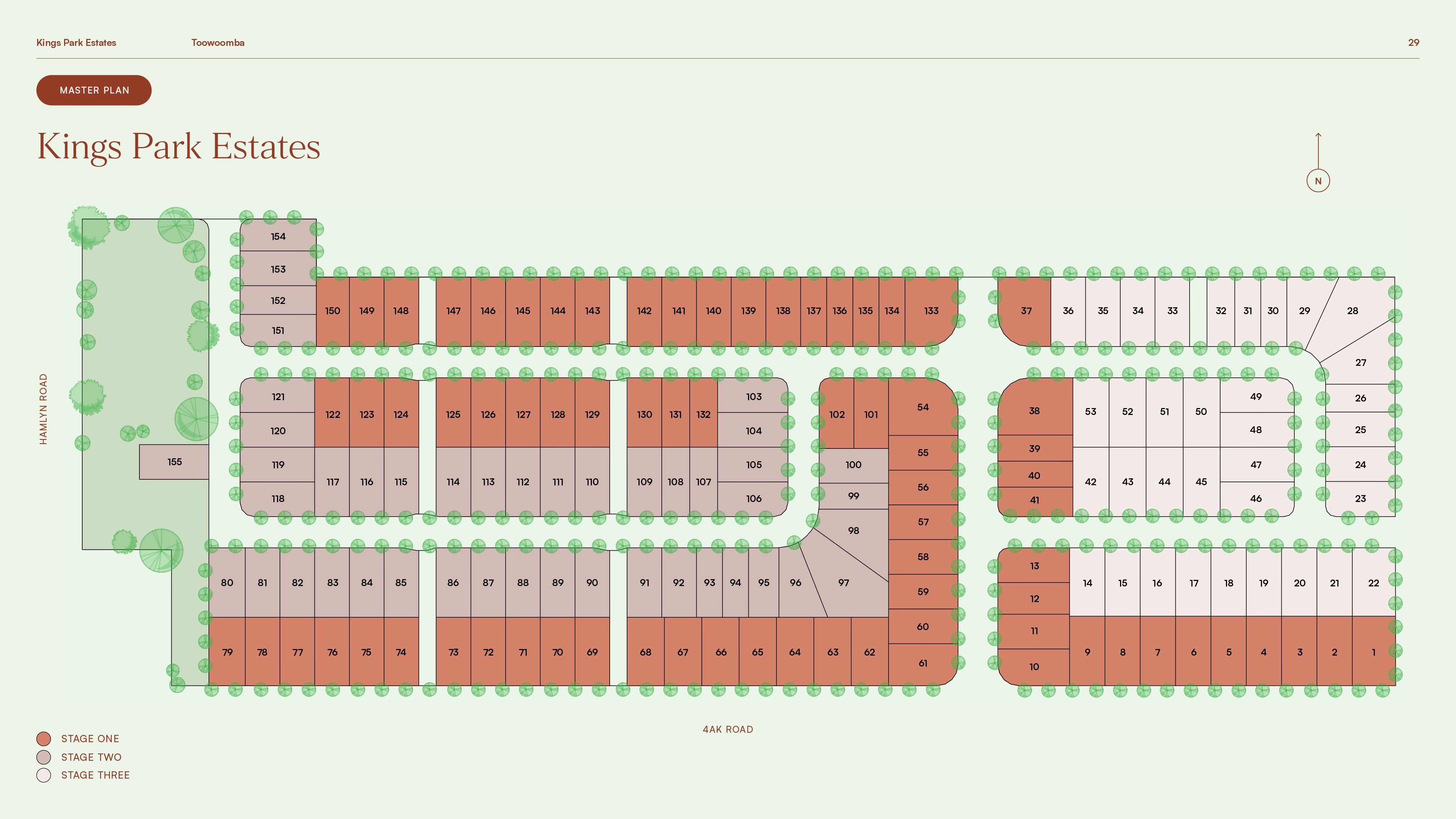 Kings Park Estate - Oakey Masterplan
