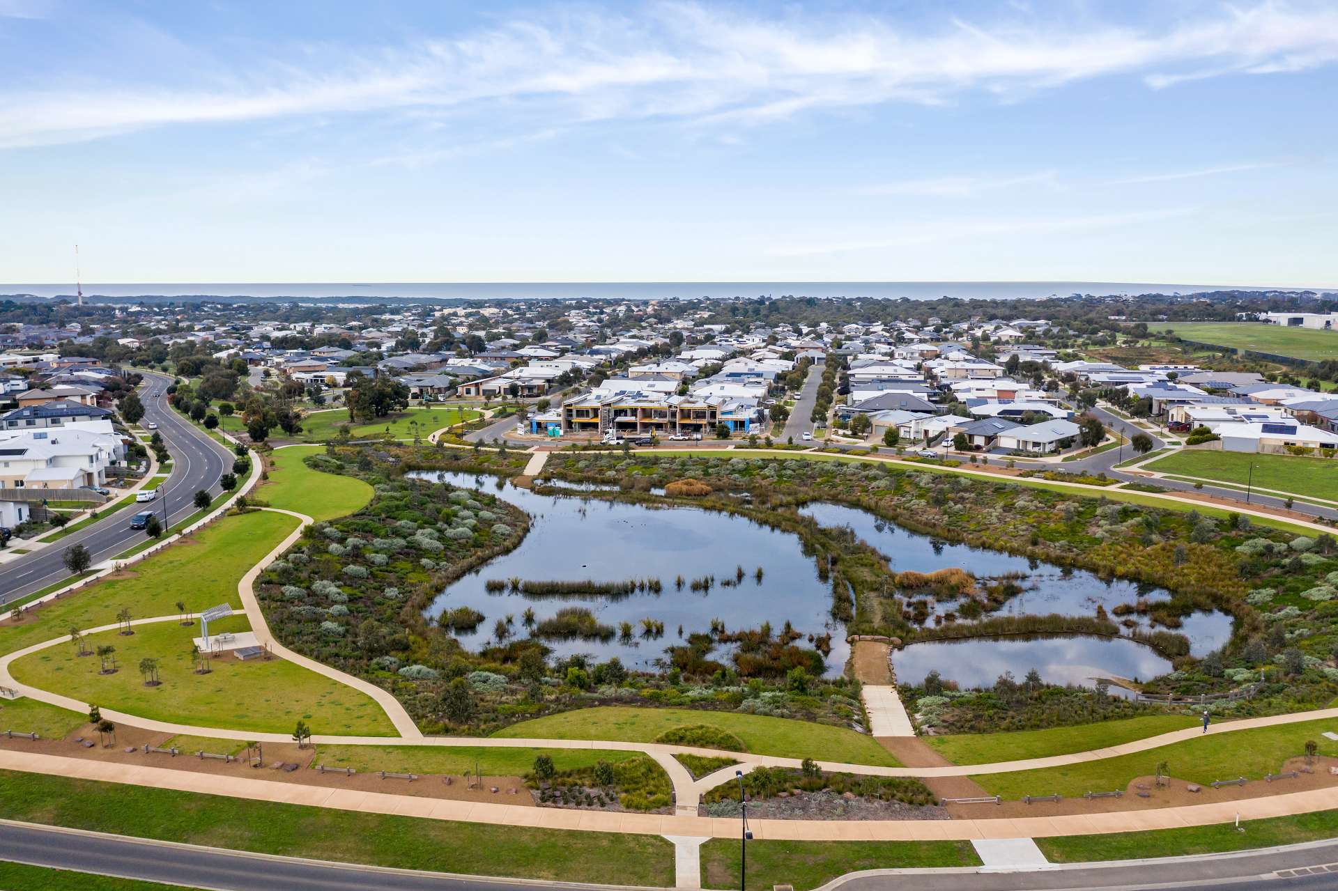 Kingston Estate - Ocean Grove Lifestyle 4 Aerial