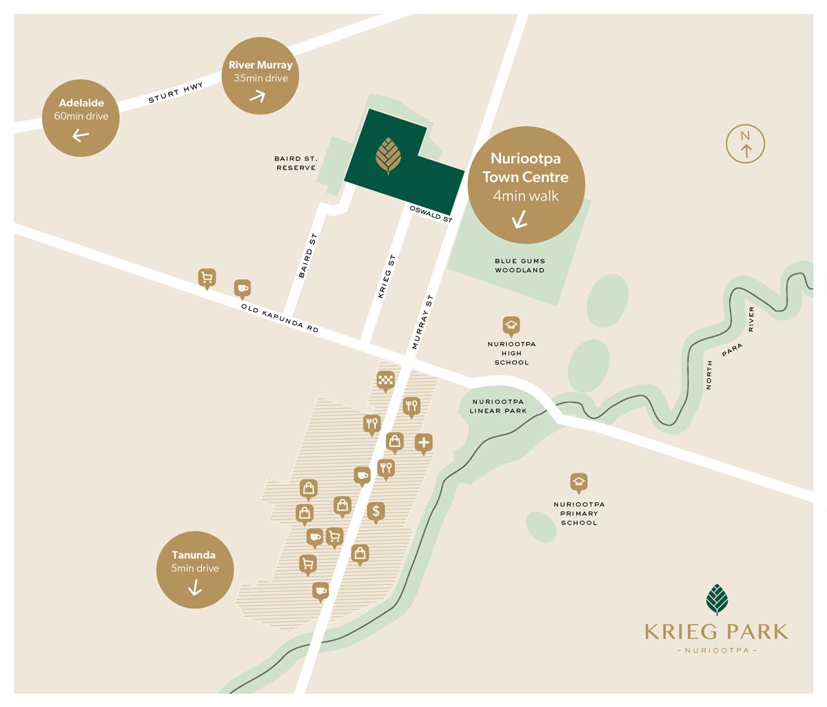 Krieg Park Estate - Nuriootpa Location
