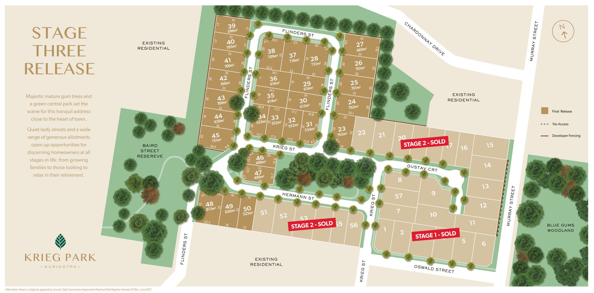 Krieg Park Estate - Nuriootpa Master Plan