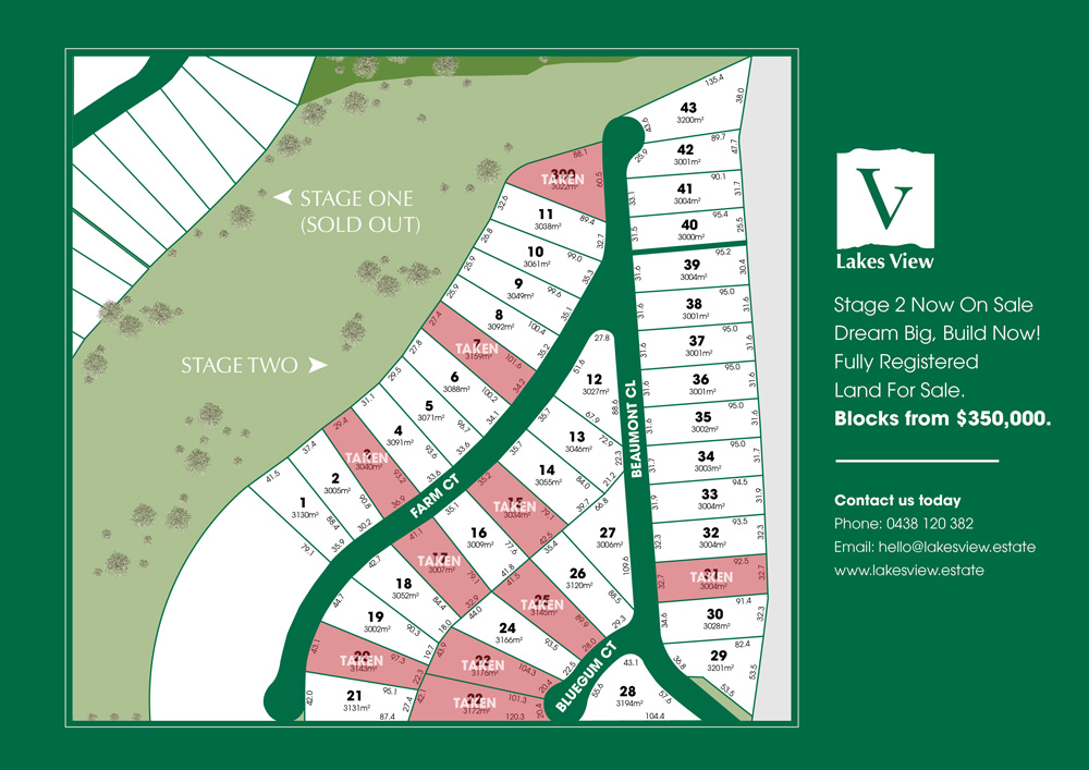 Lakes View Estate - Hatton Vale Masterplan