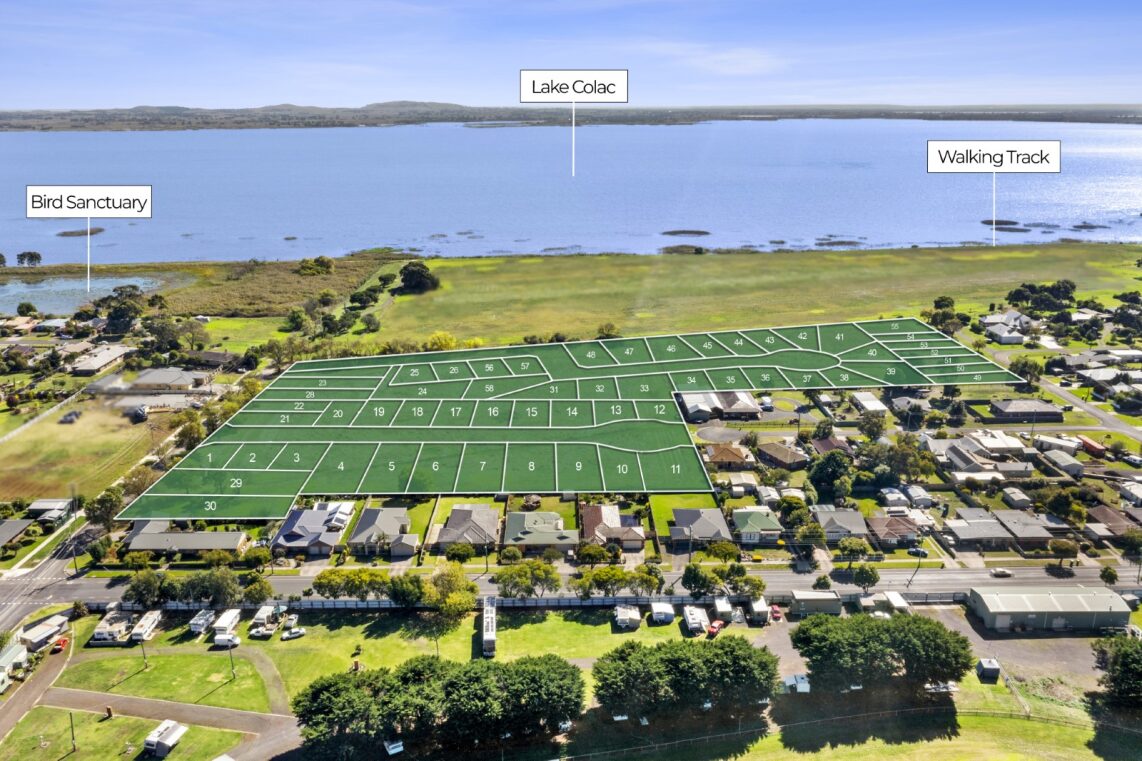 Lakeside - Colac Aerial