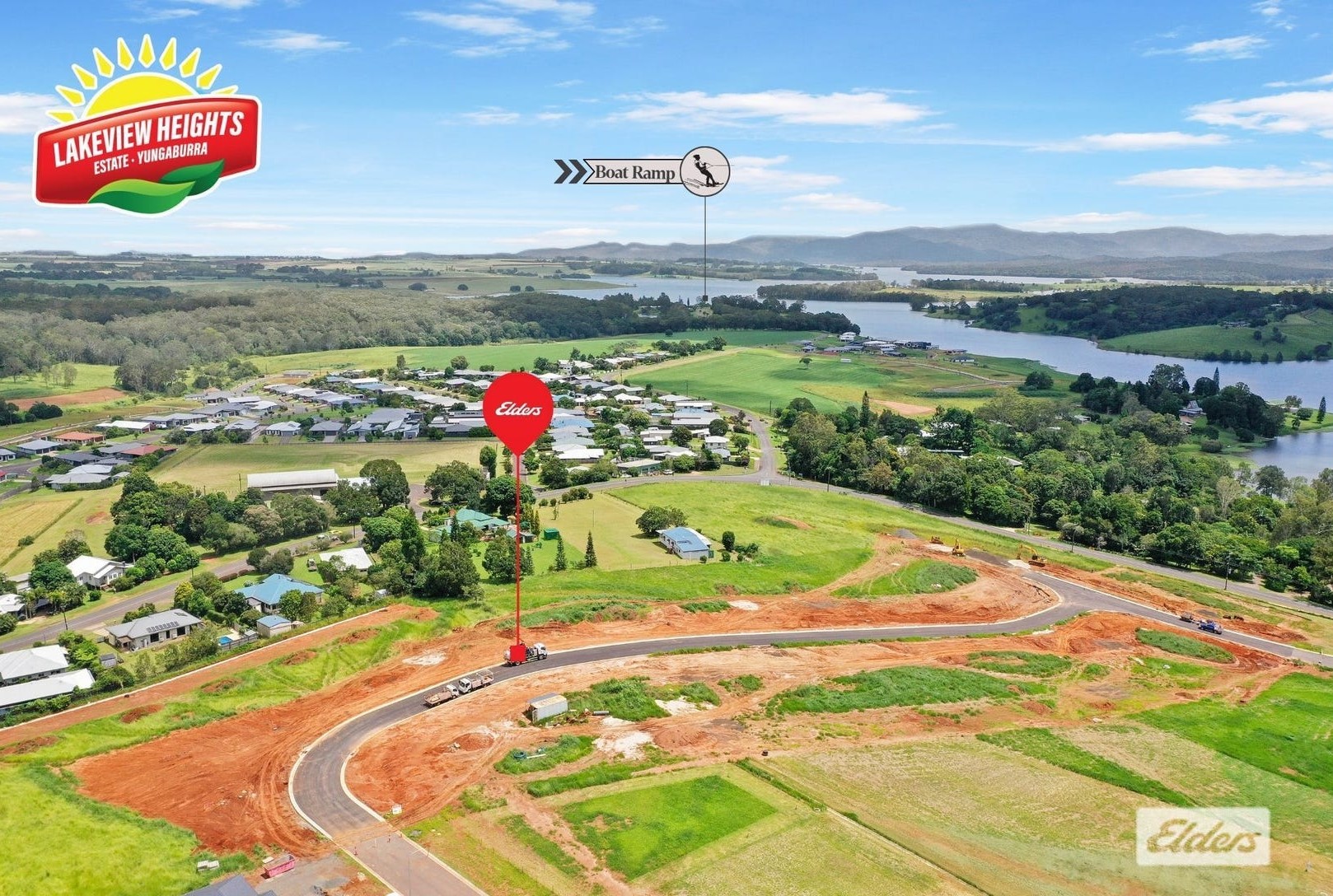 Lakeview Heights Estate - Yungaburra Aerial