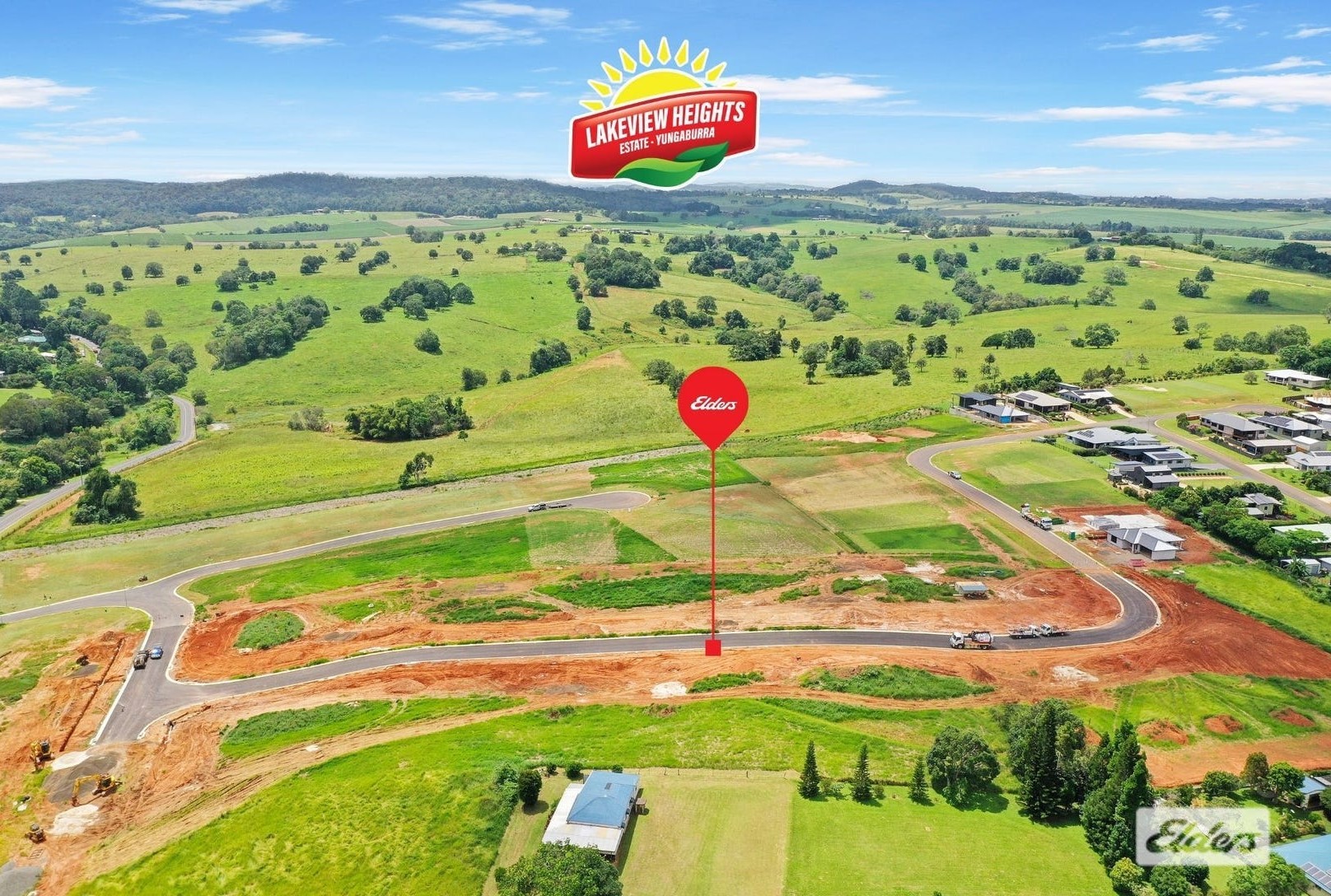 Lakeview Heights Estate - Yungaburra Aerial