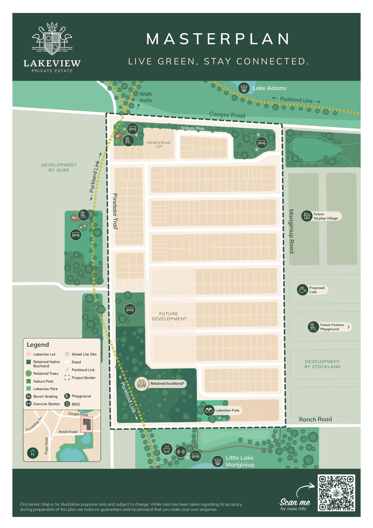Lakeview Private Estate - Mariginiup Masterplan