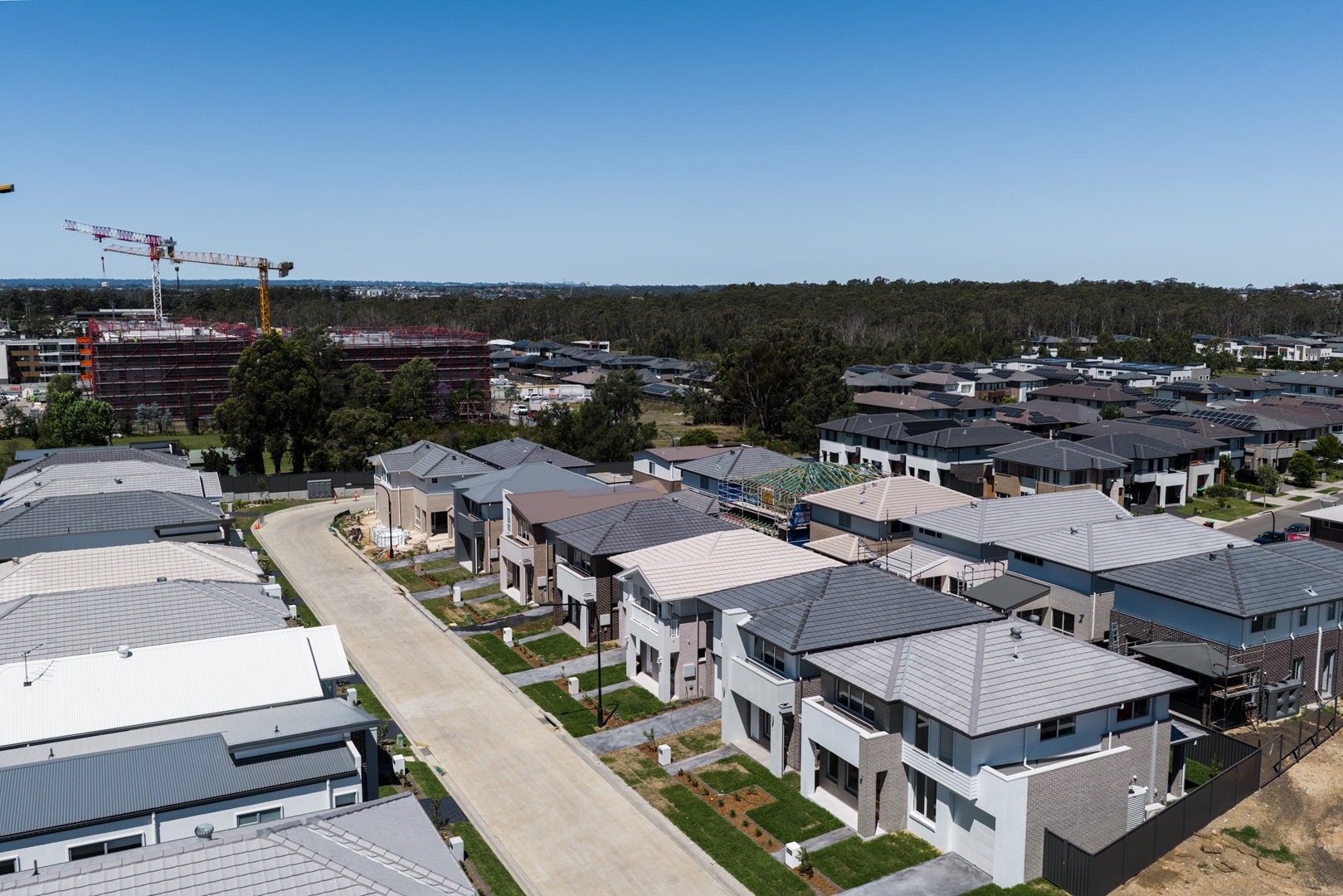 Landen's Marsden Park Estate - Marsden Aerial