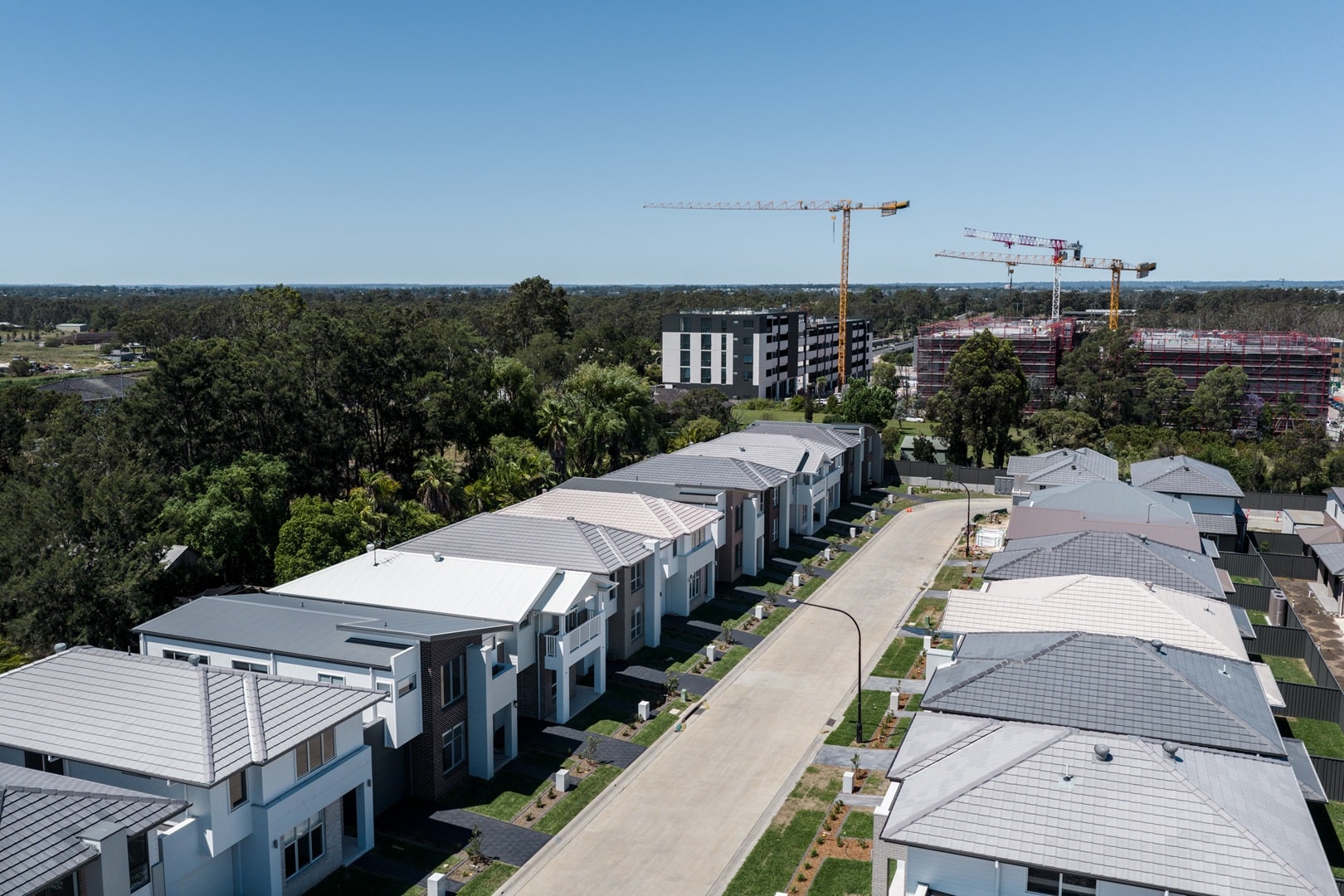 Landen's Marsden Park Estate - Marsden Aerial