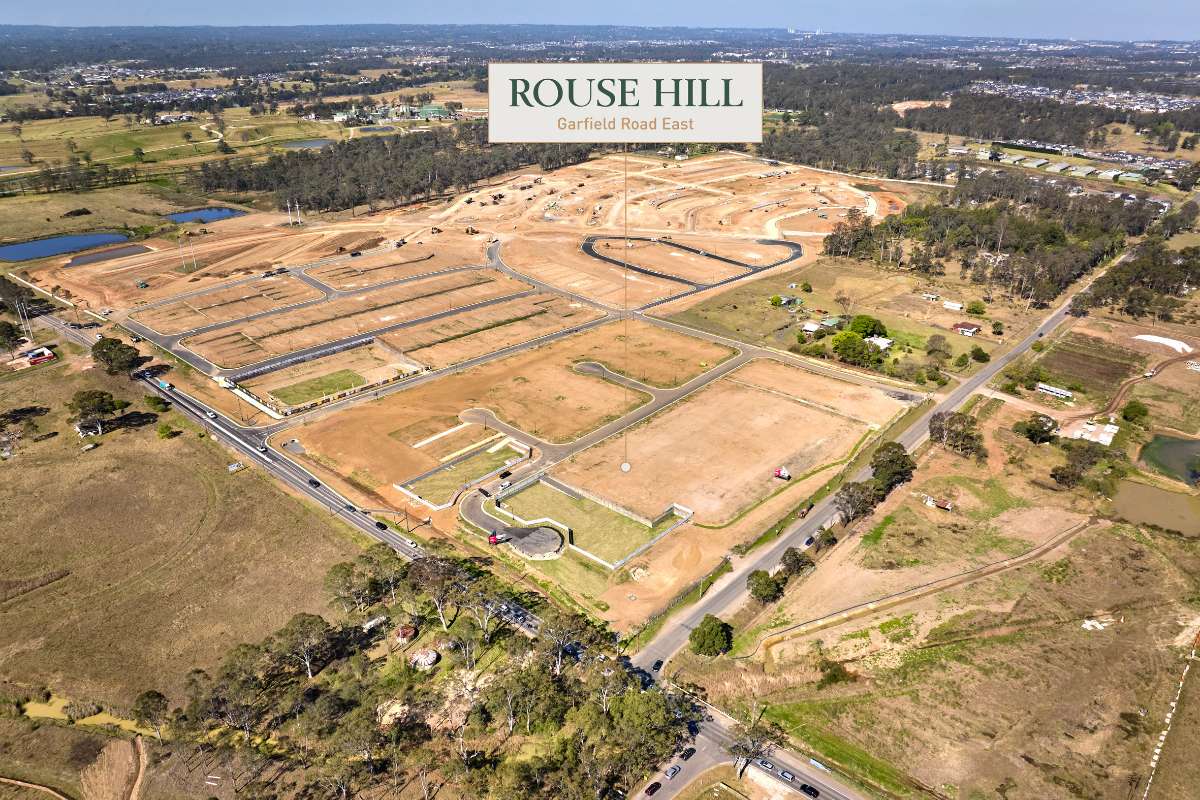 Landen's Rouse Hill Estate - Rouse H Aerial