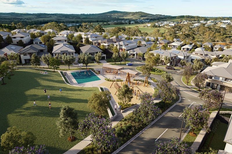 Larkview Estate - Mount Bark Render