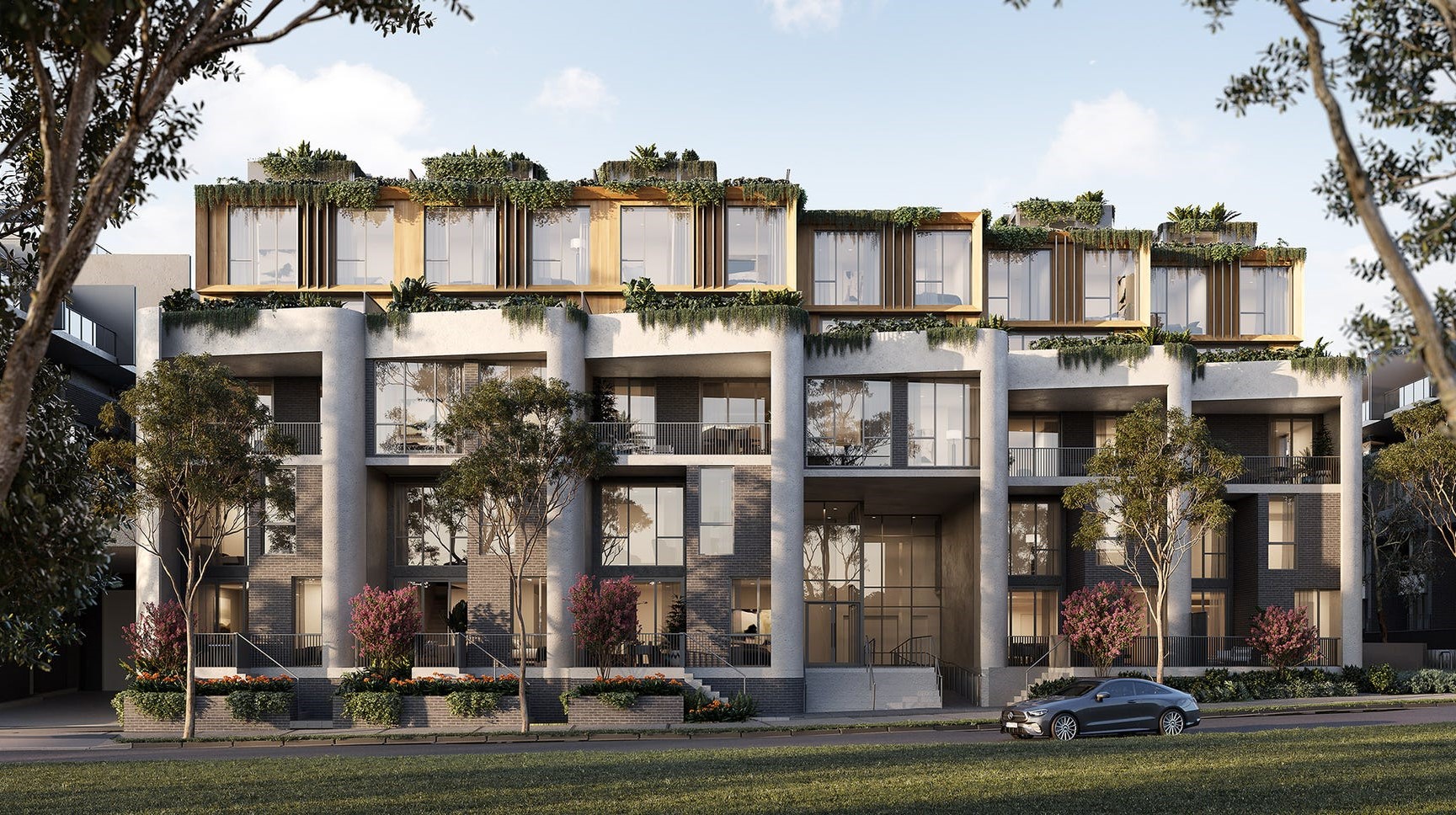 Larool Crescent Estate - Castle Hill Render