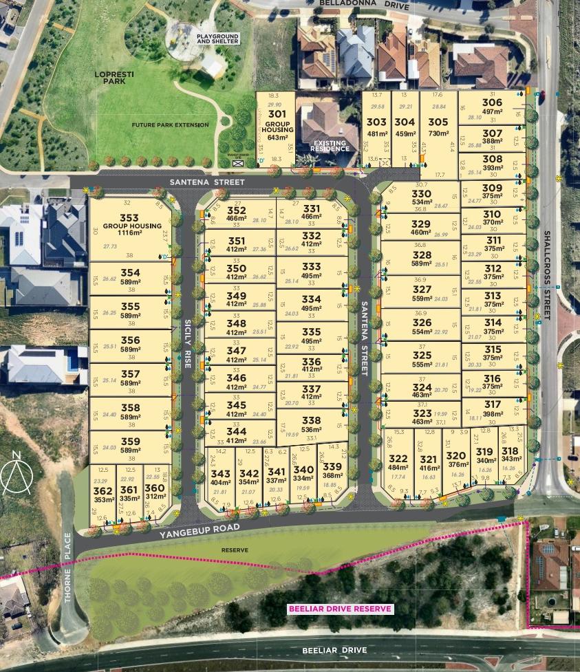 Lascena Estate - Yangebup Masterplan
