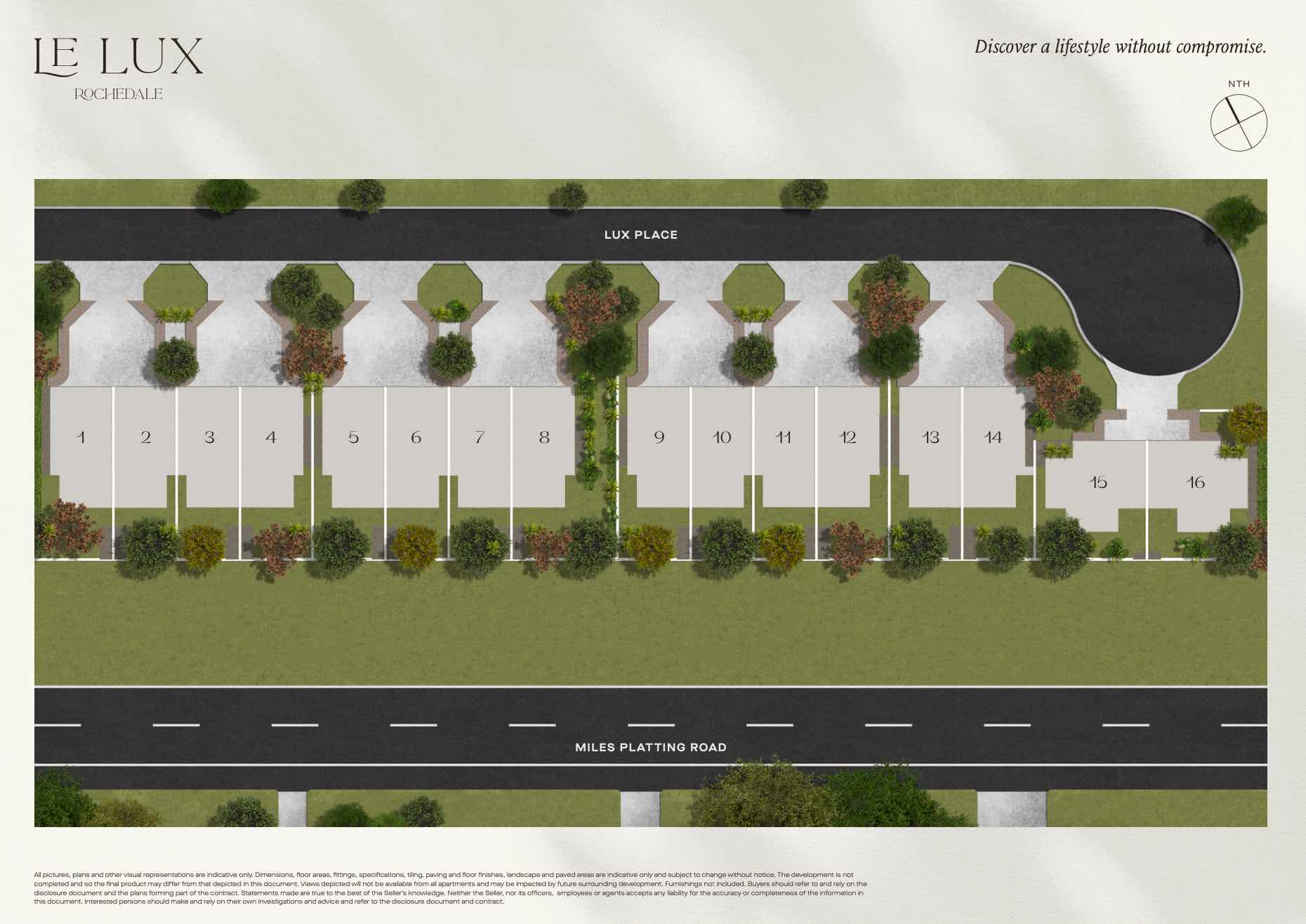 Le Lux Townhomes - Rochedale Masterplan
