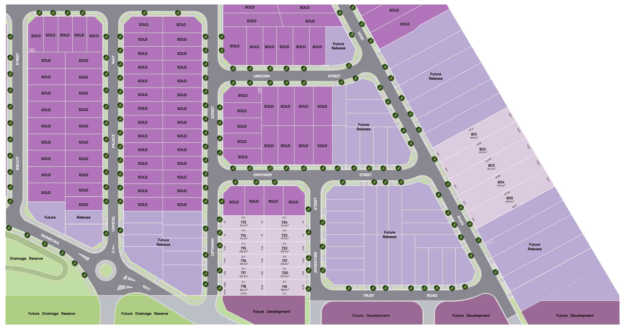 Leppington Living East Village Estate - Leppington Masterplan