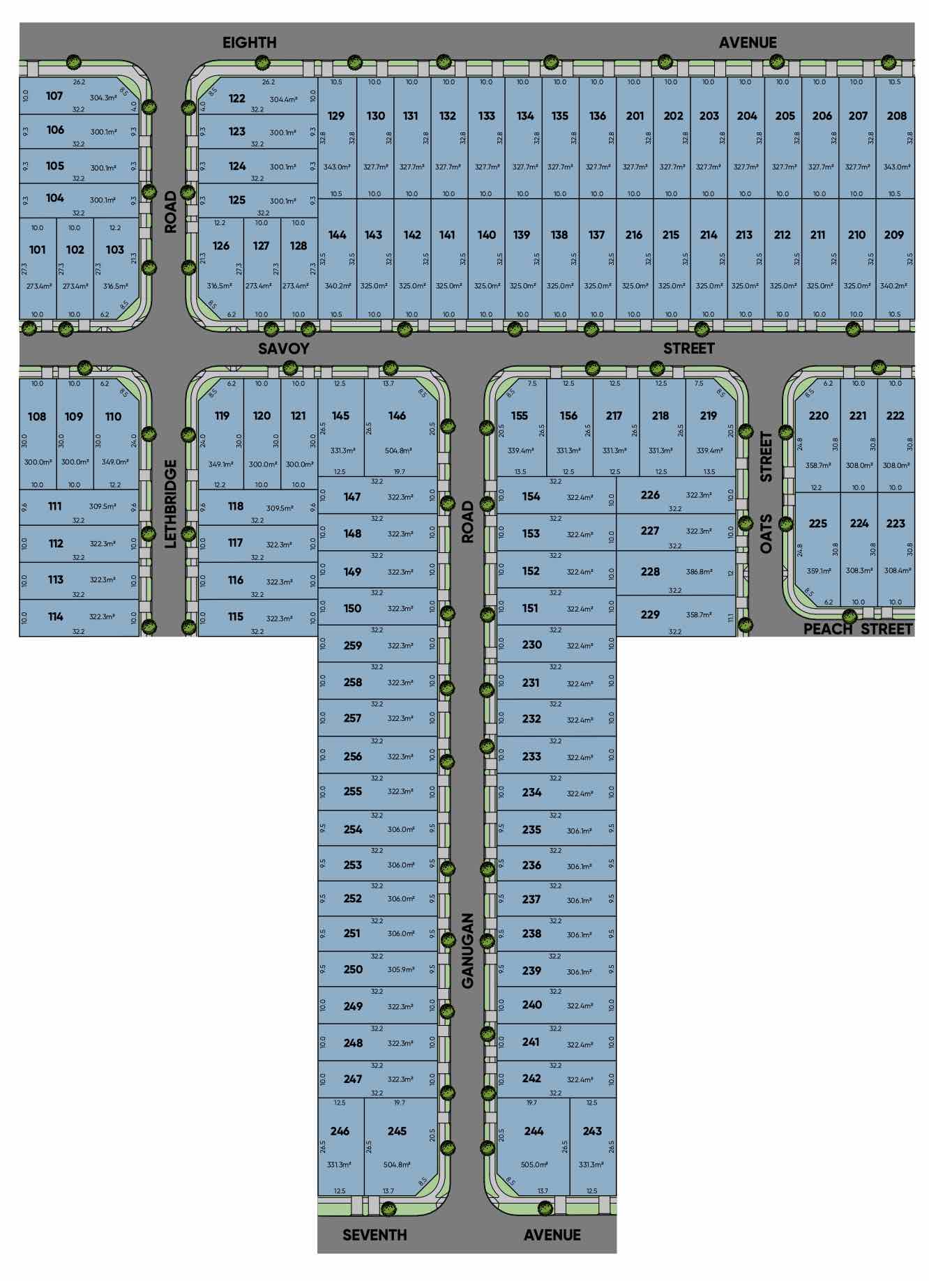 Leppington Living Grey Gum Estate - Austral Masterplan