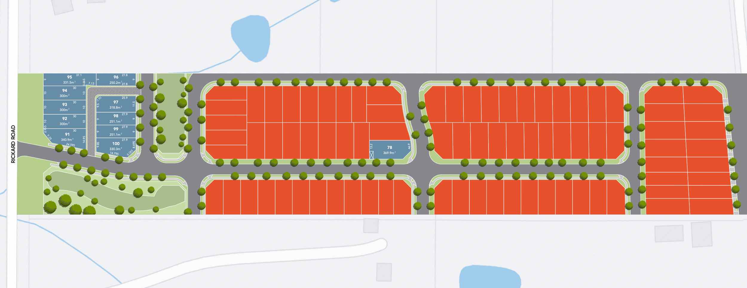 Leppington Living Orchard Place Masterplan