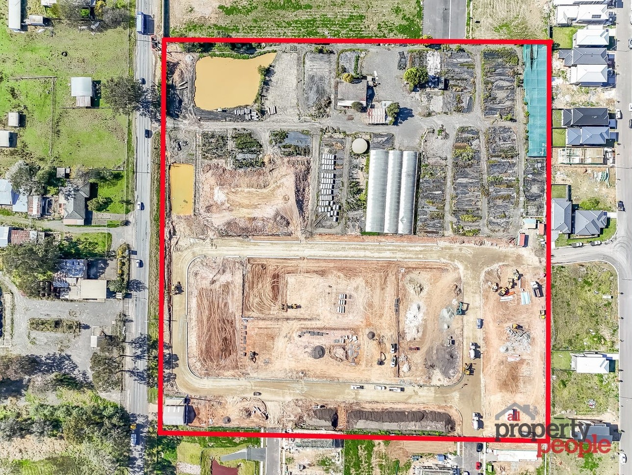 Leppington Rise Estate - Leppington Aerial
