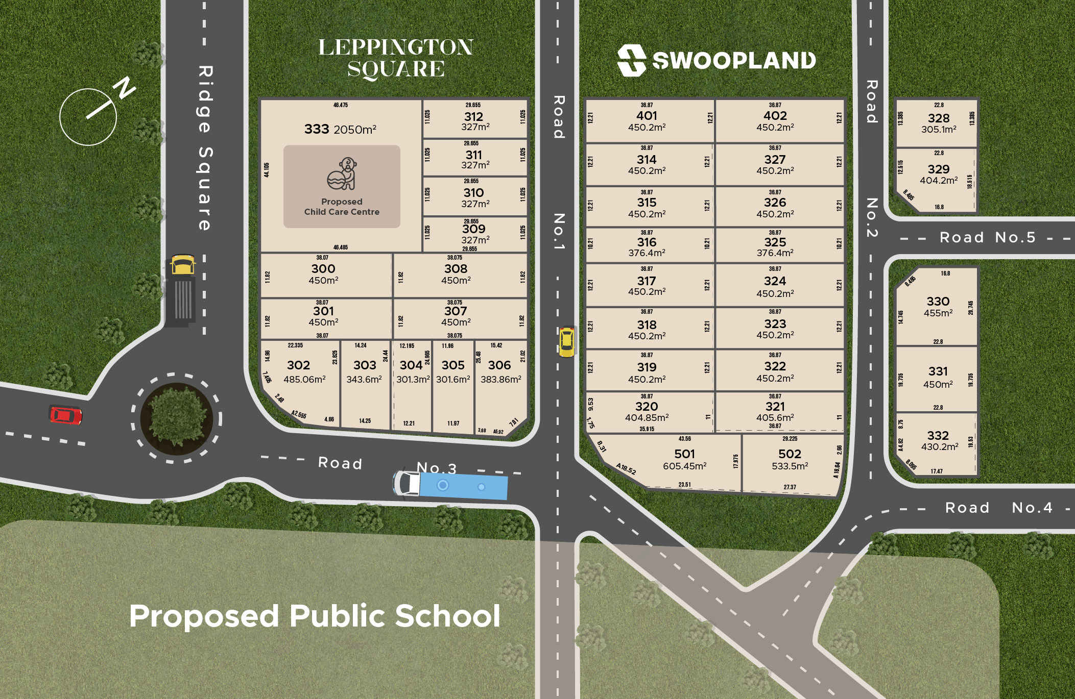 Leppington Square Estate - Leppingto Masterplan