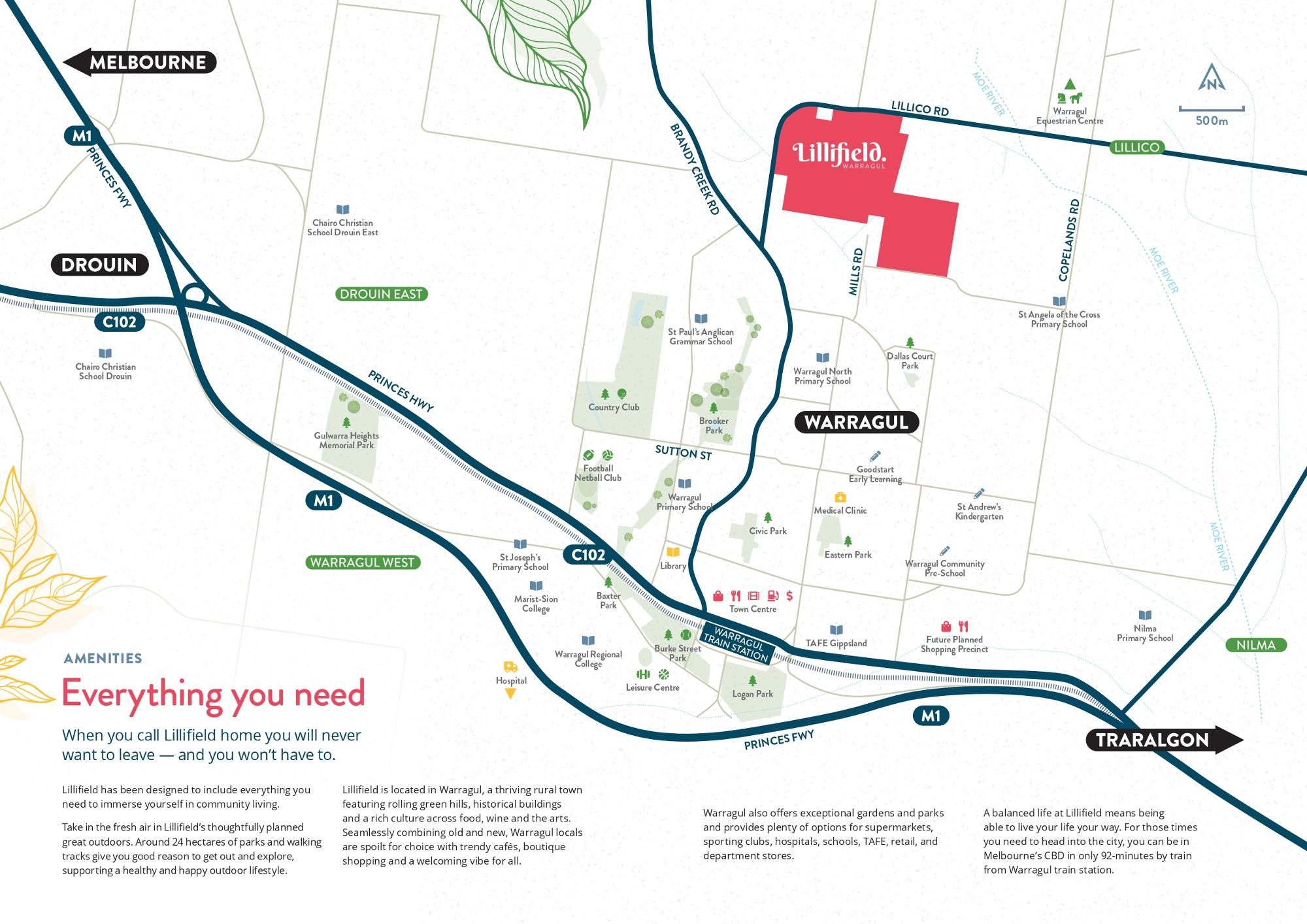 Lillifield Estate - Warragul Amenities